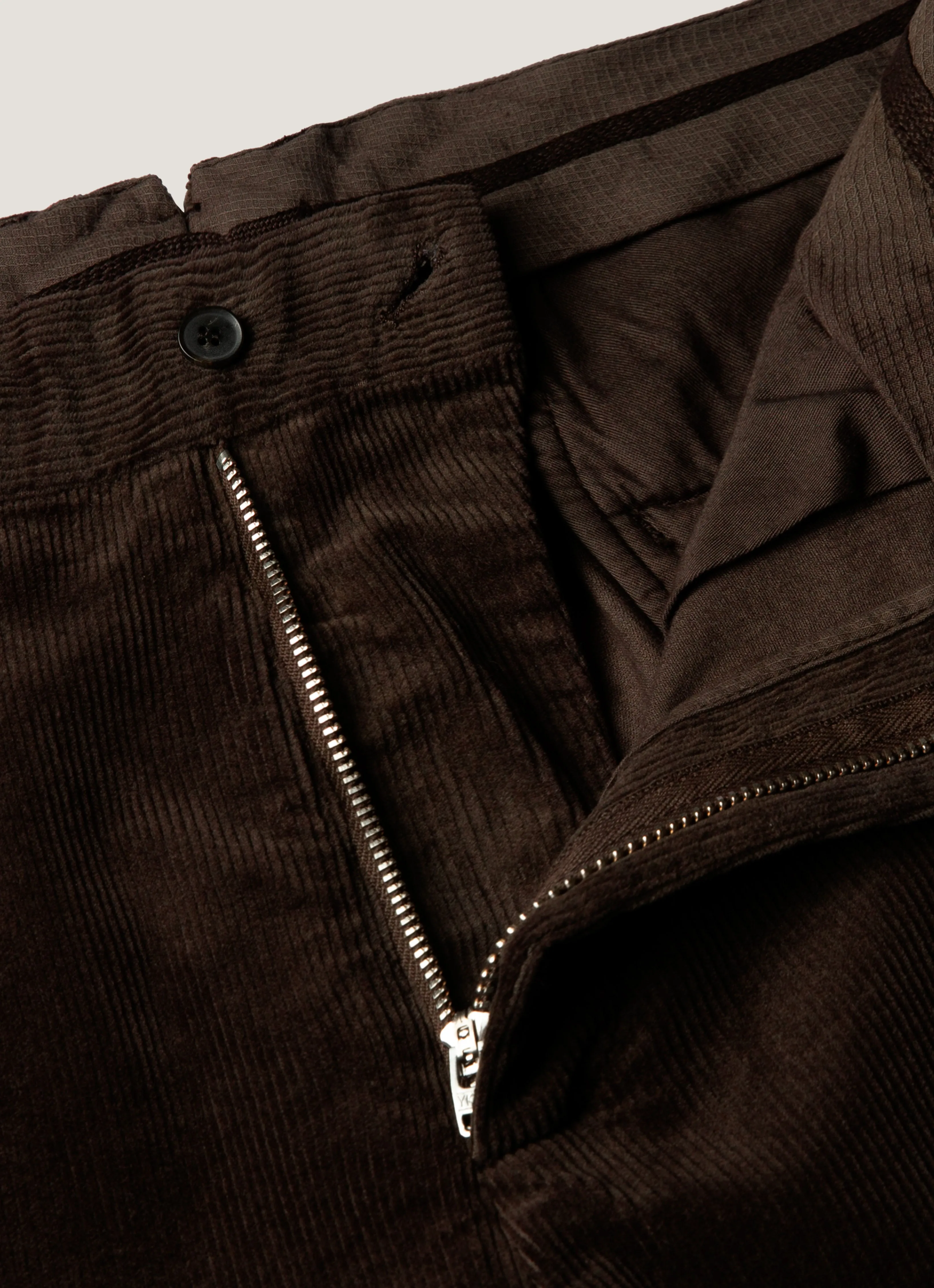Men's Corduroy Trouser in Coffee Functional Fit