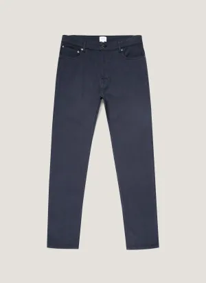 Men's Cotton Drill 5 Pocket Trouser in Navy Tough Style