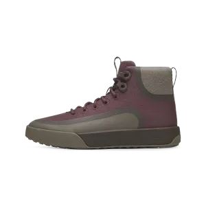 Subtle Texture Men's Cruiser Mid Explore - Hazy Burgundy (Rustic Brown Sole)