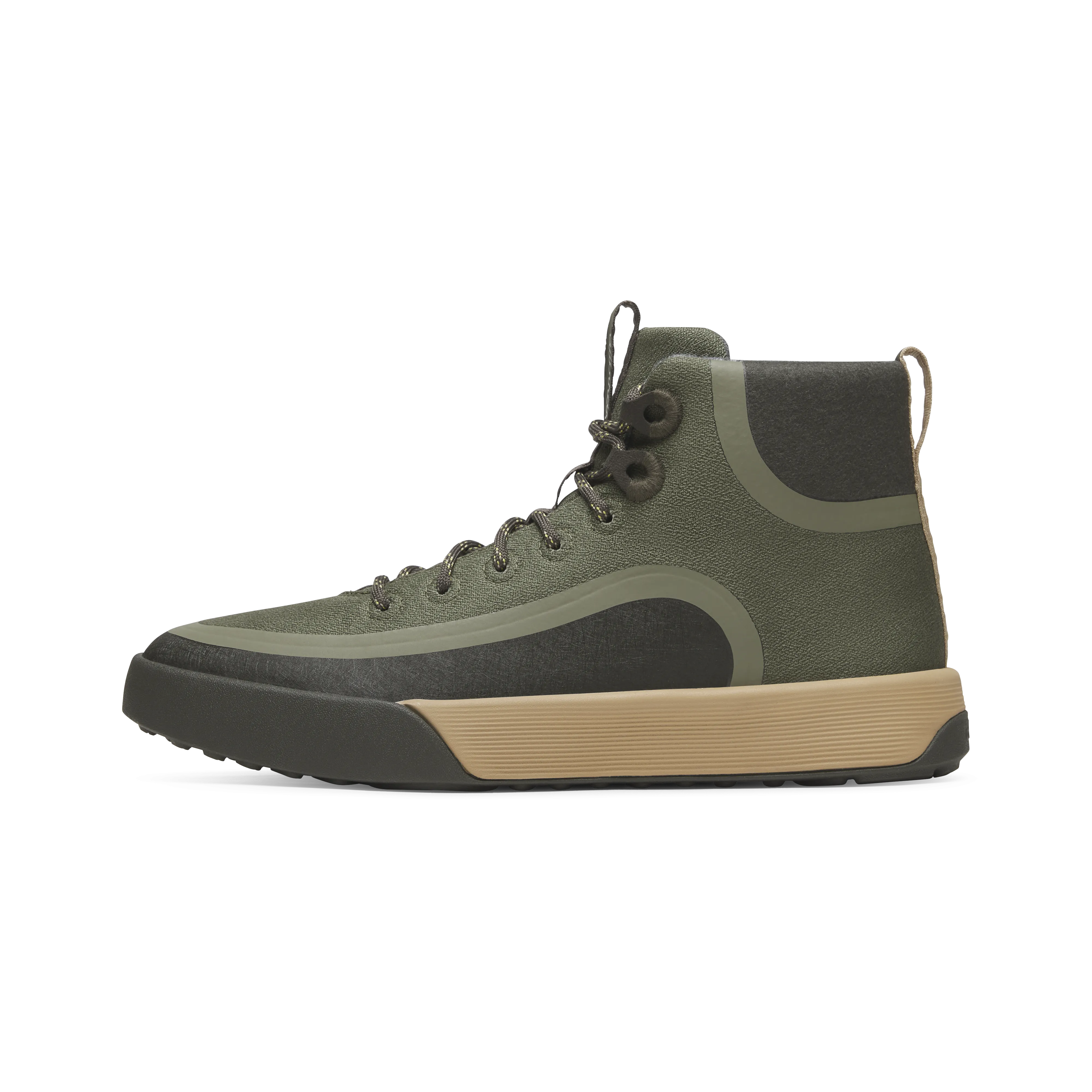 Fashion Accent Men's Cruiser Mid Explore - Rustic Green (Hazy Beige Sole)