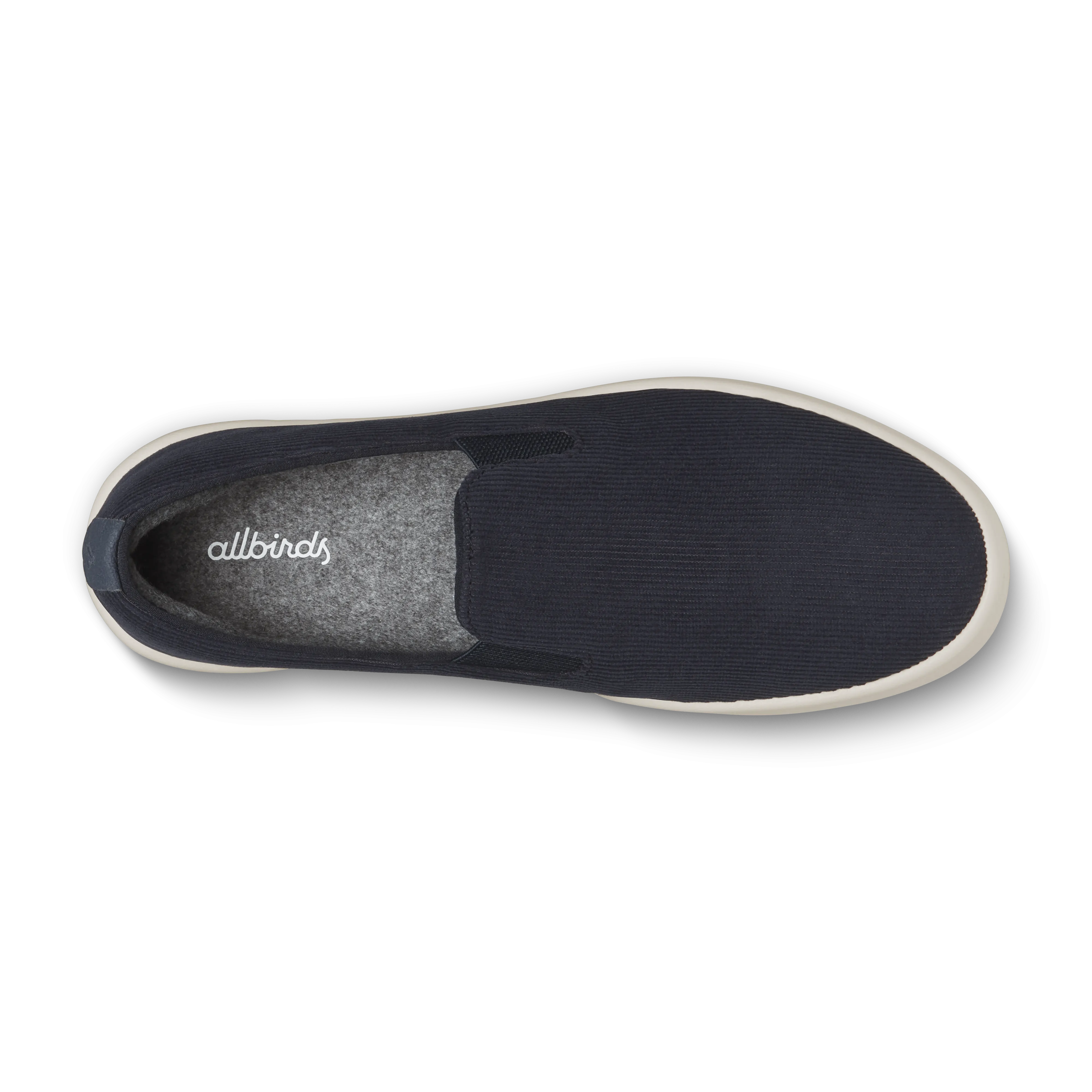 Men's Cruiser Slip On Corduroy - Dark Navy (Stony Cream Sole) All Fit Style