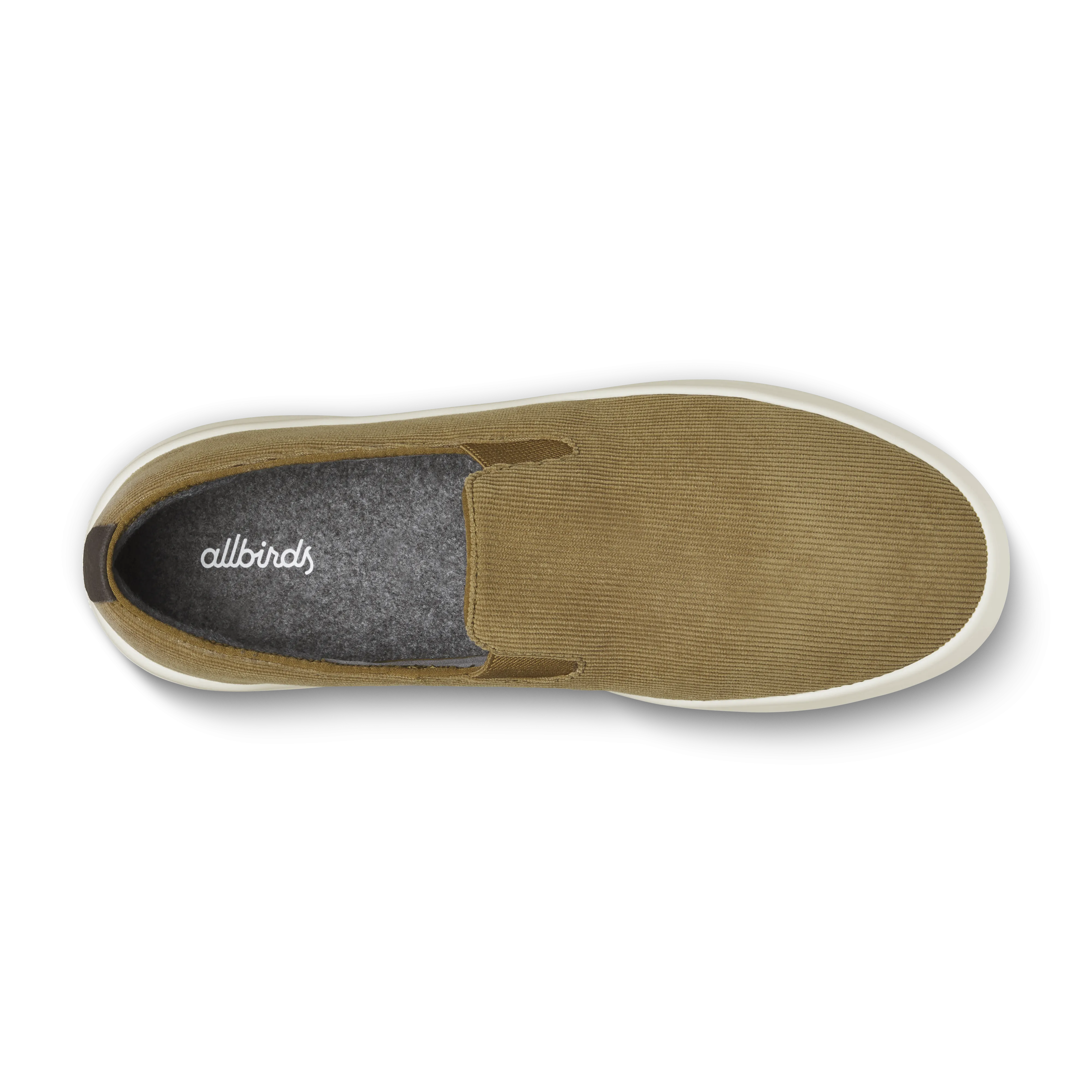 Breathable Insoles Men's Cruiser Slip On Corduroy - Dark Tan (Stony Cream Sole)