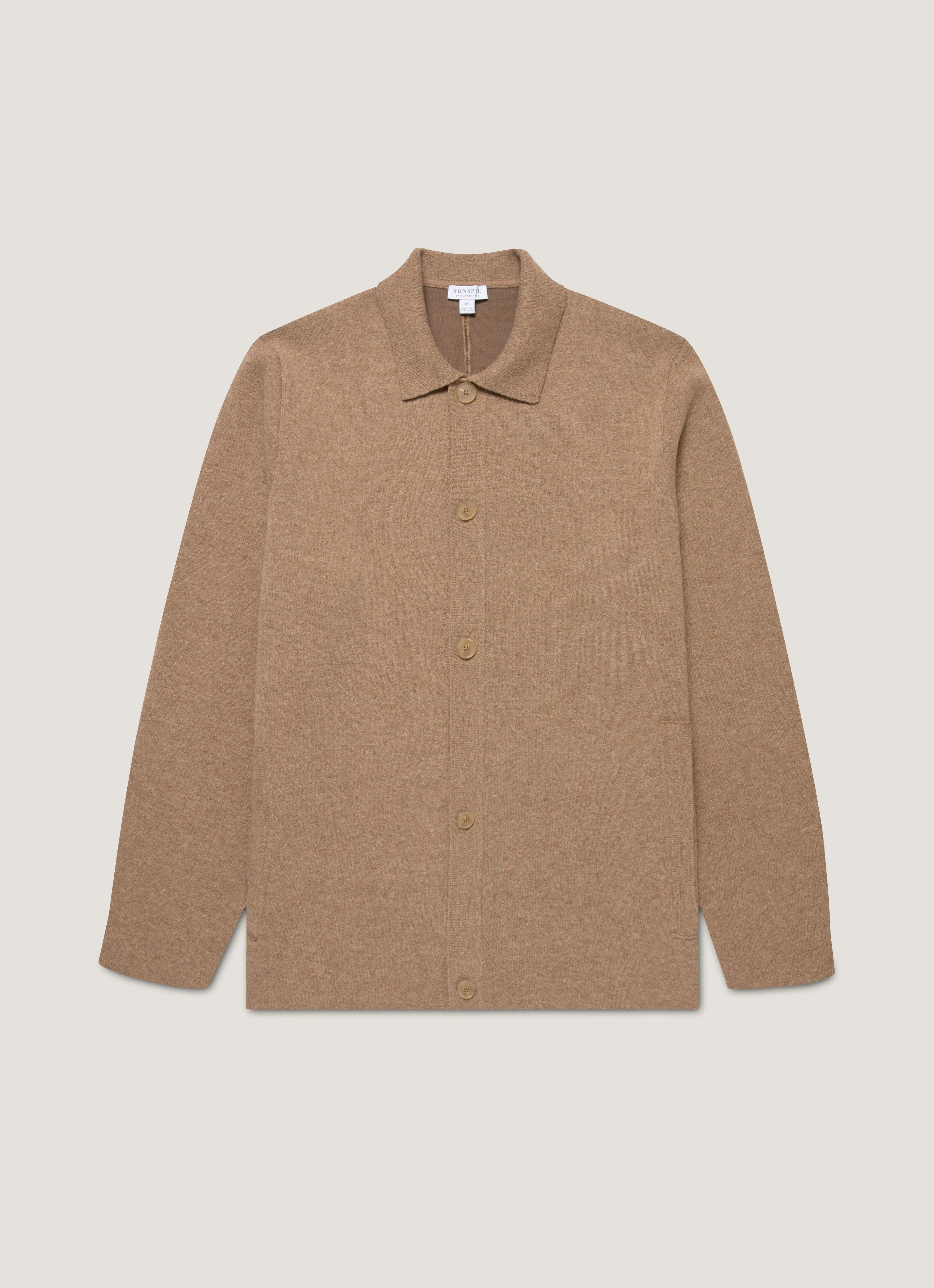 Home Layer Fresh Casual Wear Men's Double Faced Jacket in Mink