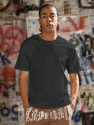 Light Jacket High-Waisted Pants Men's Grey Regular Fit T-Shirt