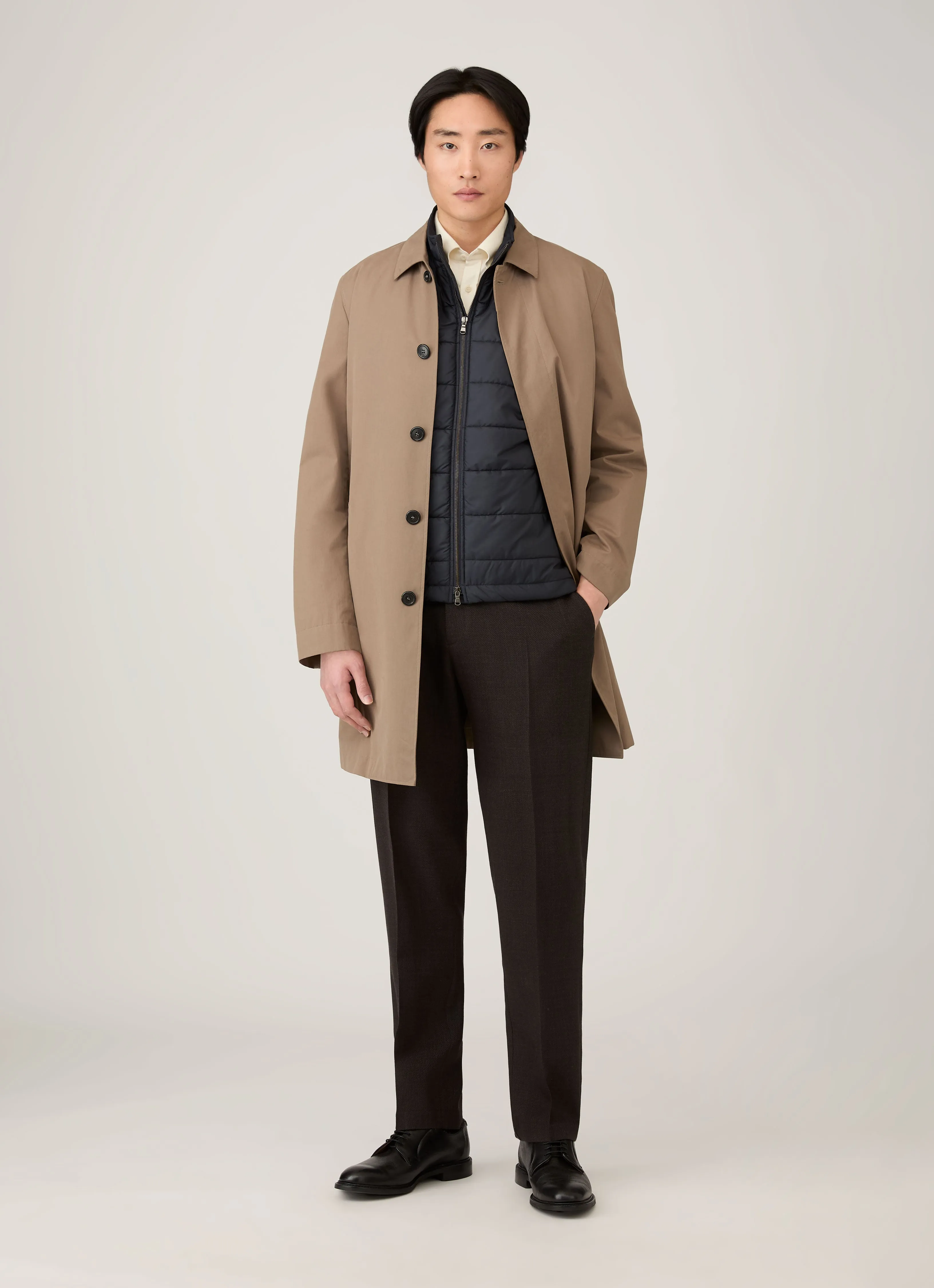 Odor Resistant Finish Men's Insulated Gilet in Navy