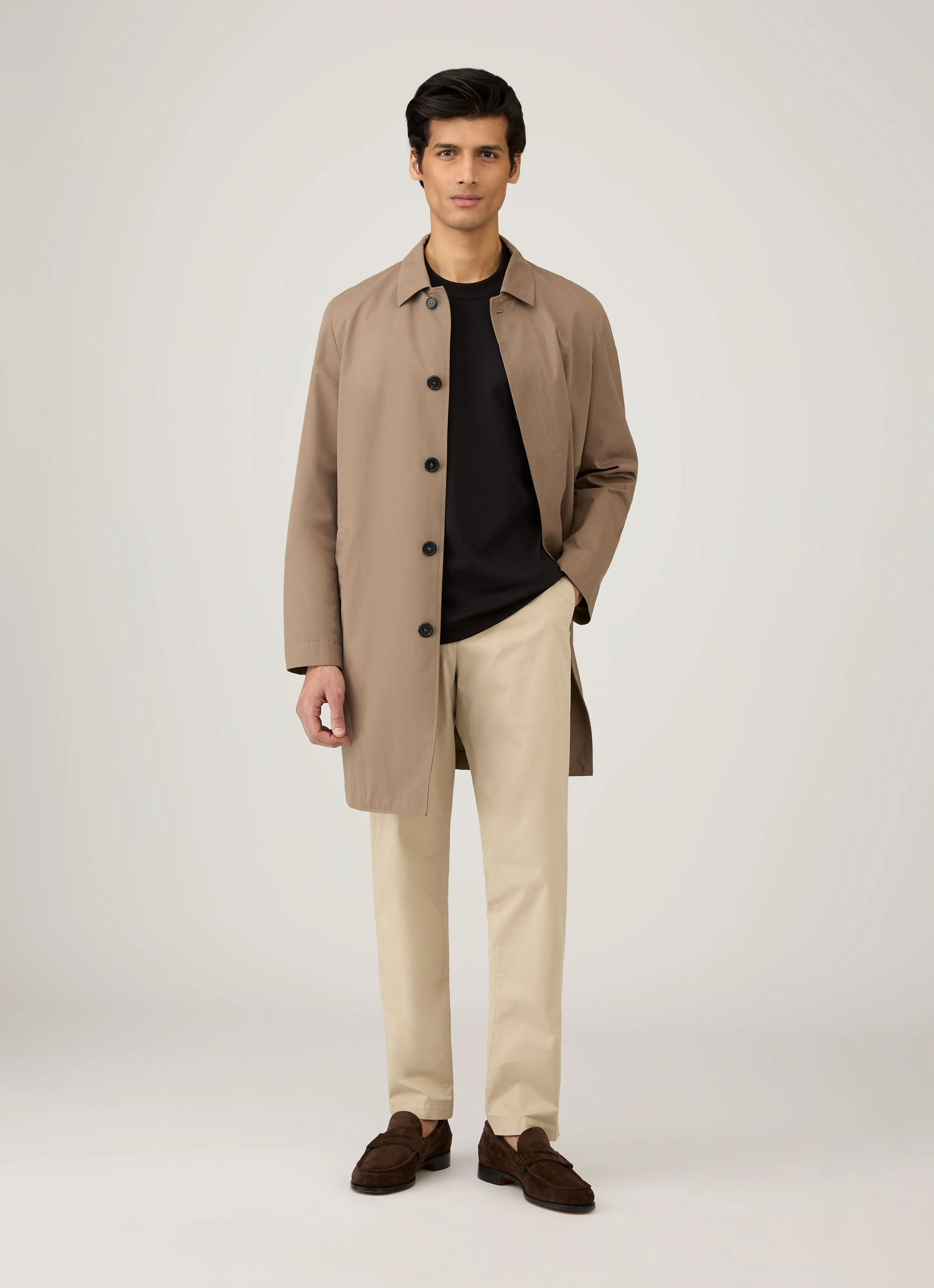 Daily Favorite Men's Long Sleeve Heavyweight T-shirt in Black