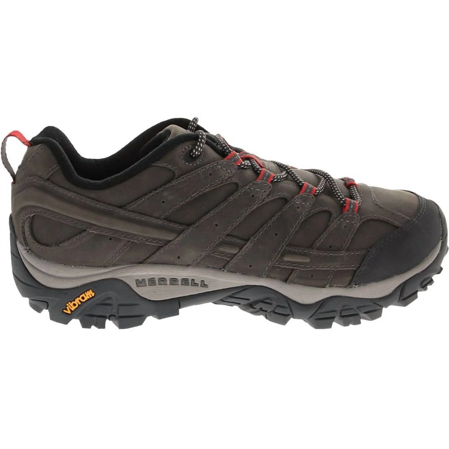 Soft Leather Men's Moab 2 Prime Waterproof Hiking Shoes - Medium Width In Charcoal