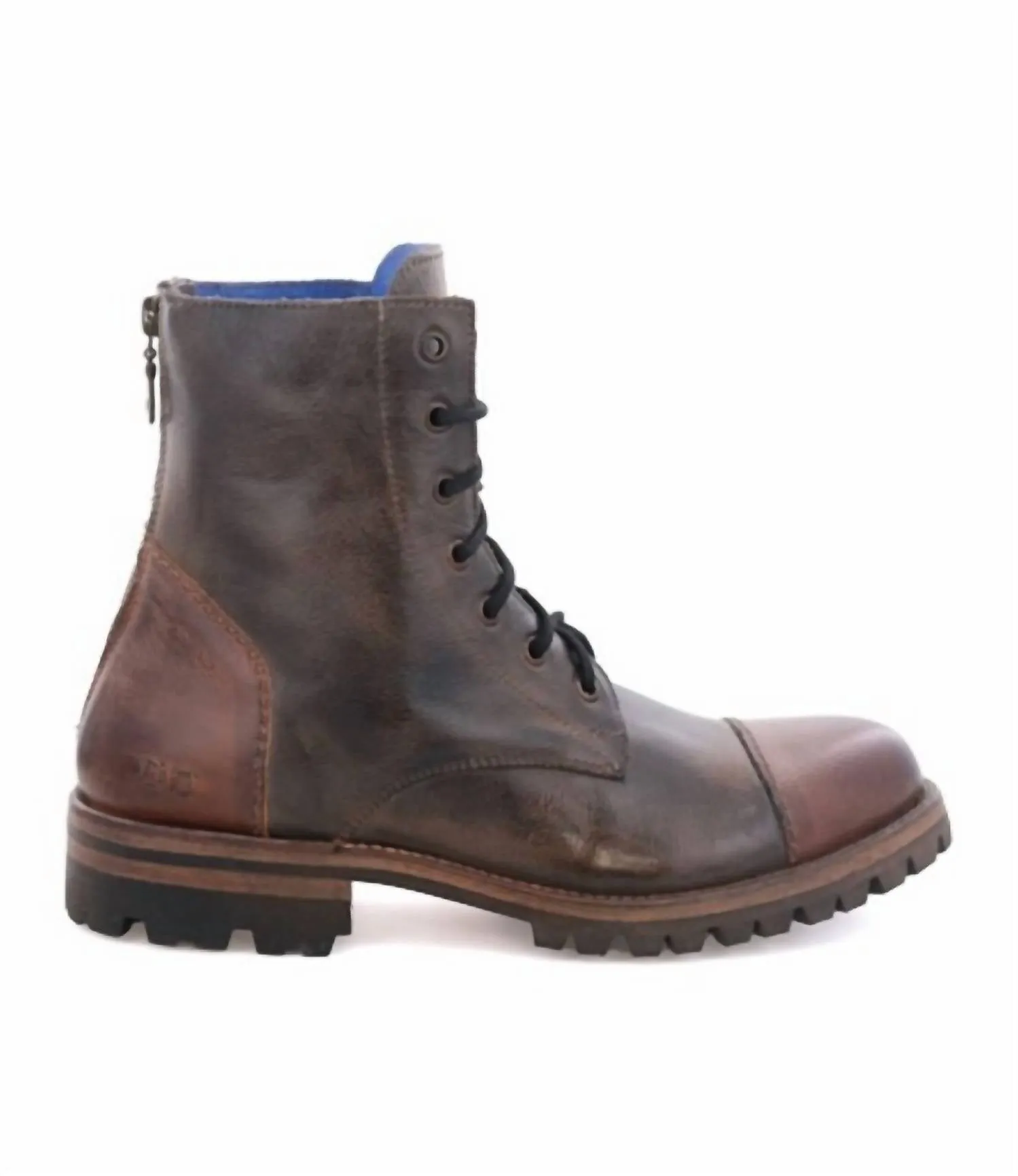 Top Edge Men's Protege Trek Boot In Teak Black Rustic Rust Bfs