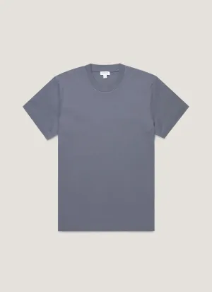 EcoFriendlyMaterial OdorResistantTechnology Men's Relaxed Fit Heavyweight T-shirt in Slate Blue