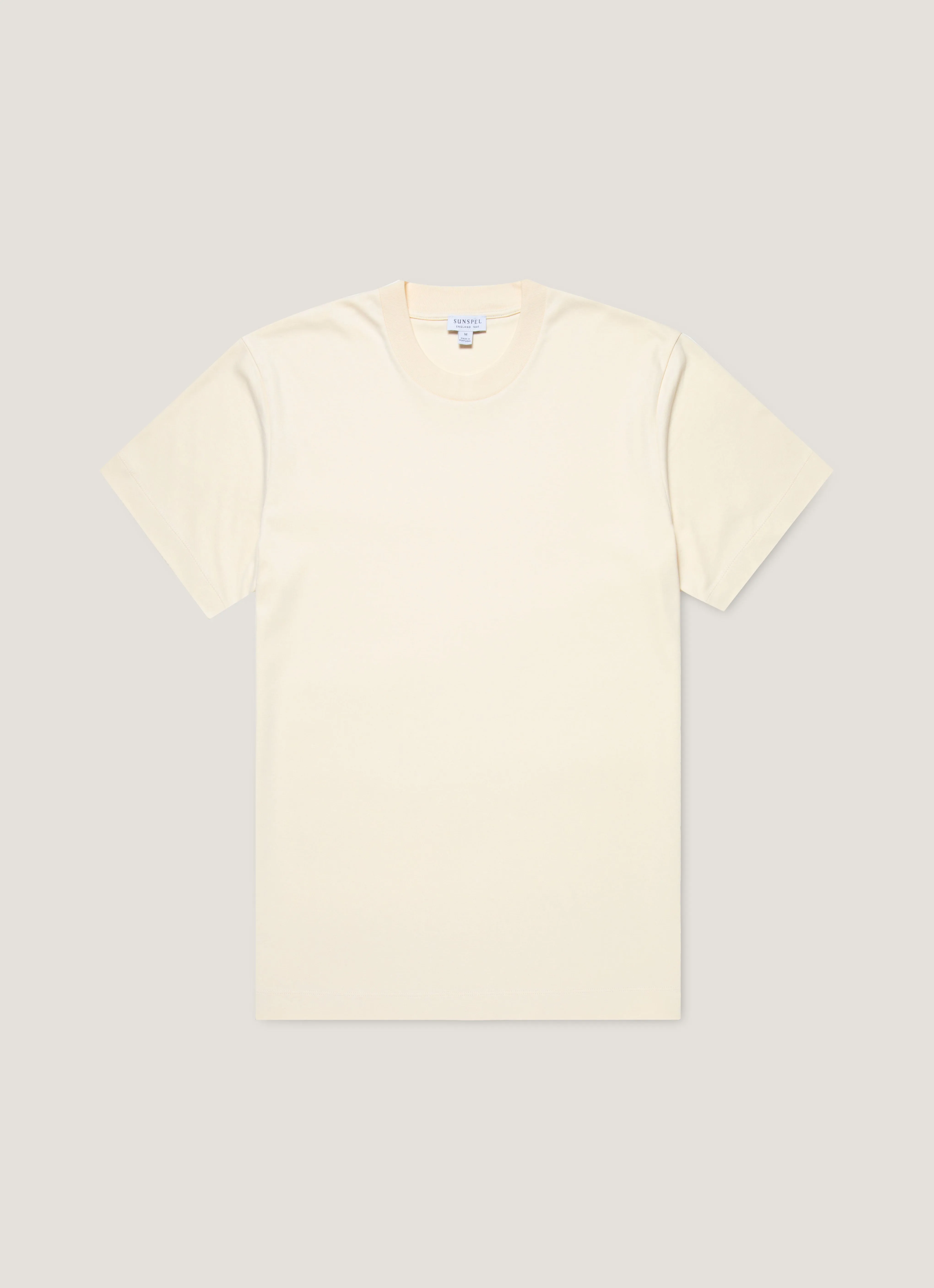 Men's Relaxed Fit Heavyweight T-shirt in Undyed Colorfast Material
