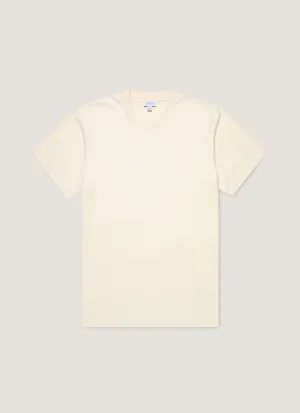 Men's Relaxed Fit Heavyweight T-shirt in Undyed Colorfast Material