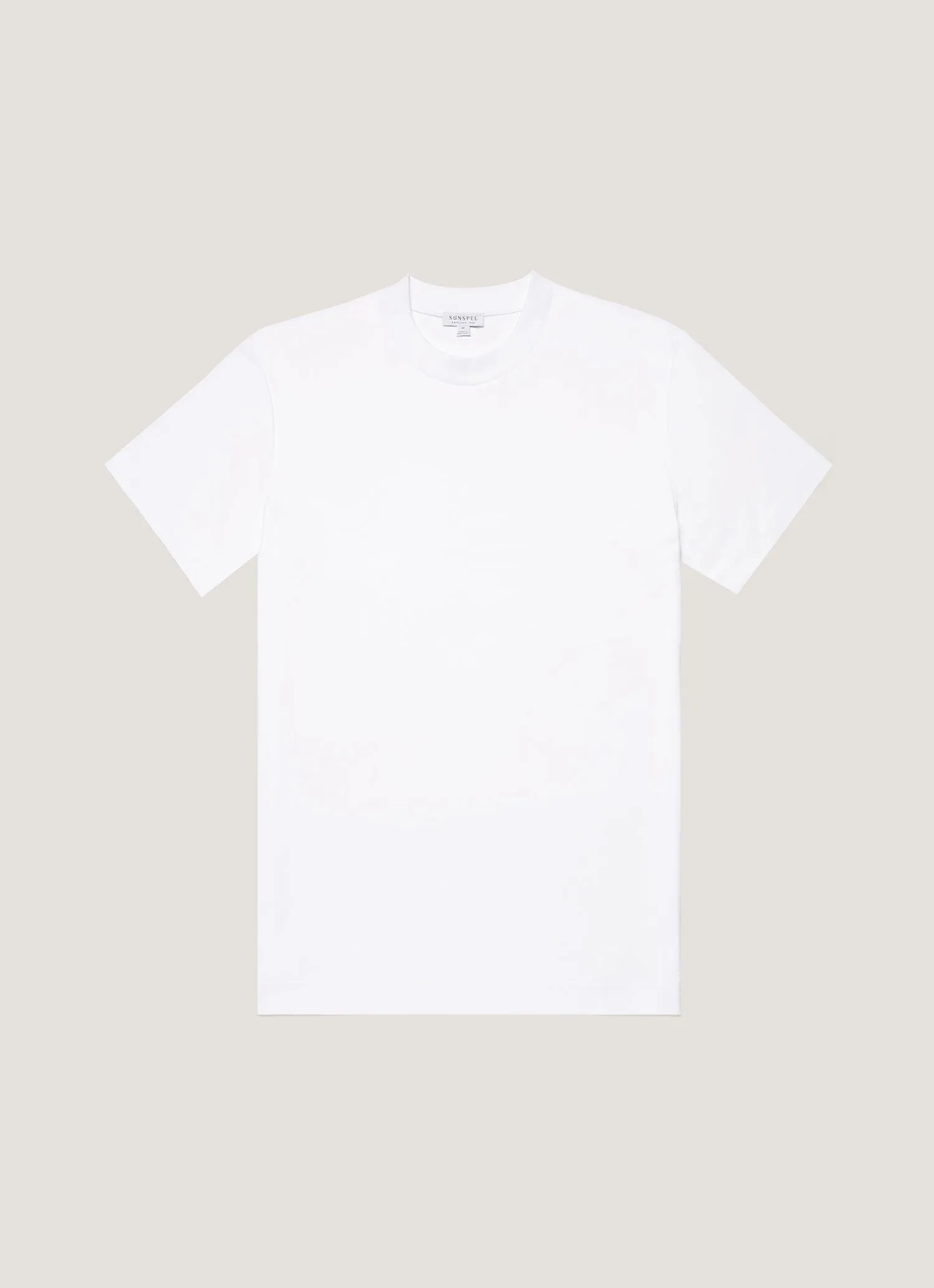 Men's Relaxed Fit Heavyweight T-shirt in White Comfortable Stretch