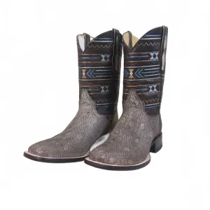 Timeless Comfort Men's Ritch Lizard Boots In Multi