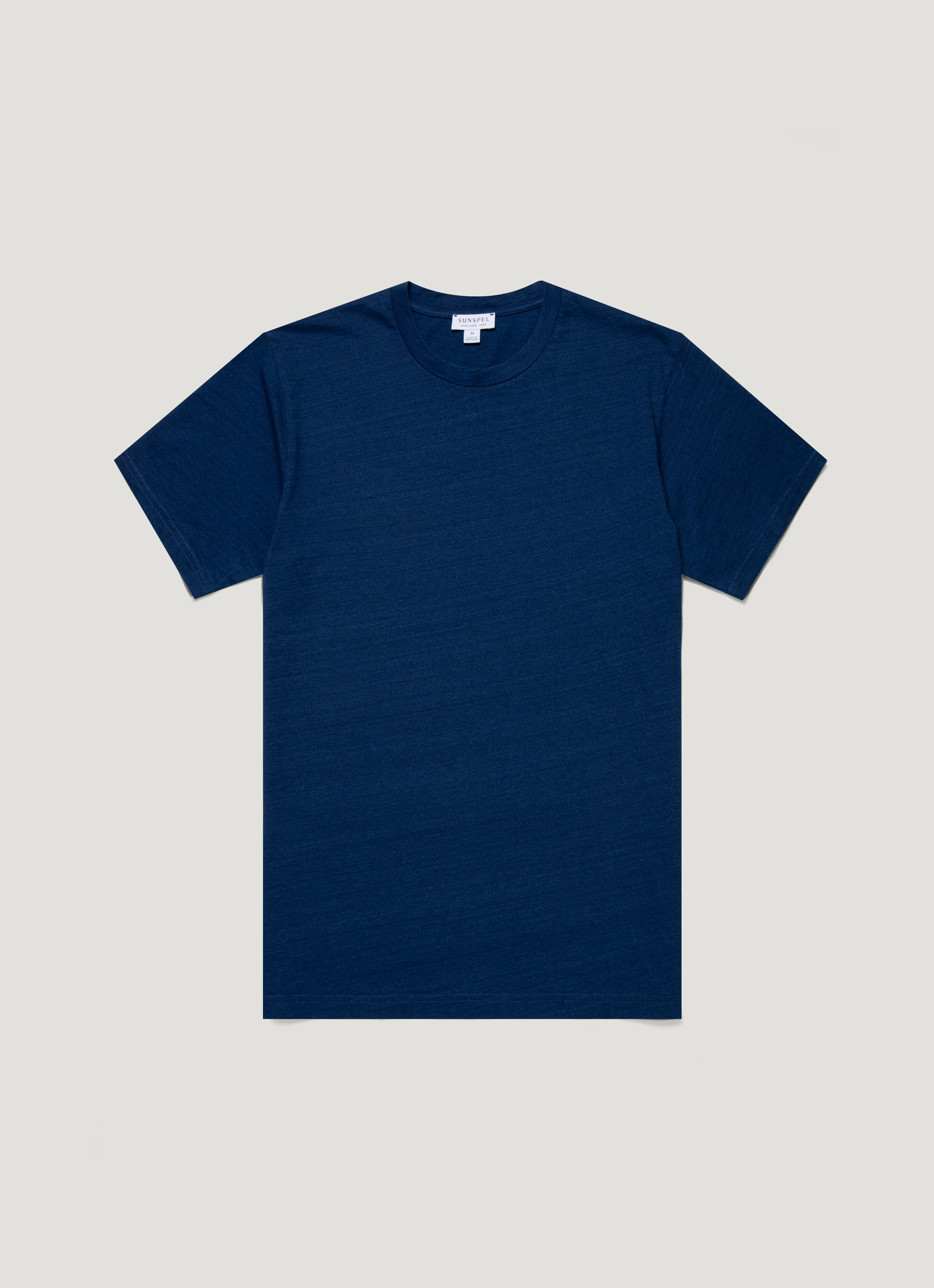 Men's Riviera Midweight T-shirt in Real Indigo Breathable Essentials