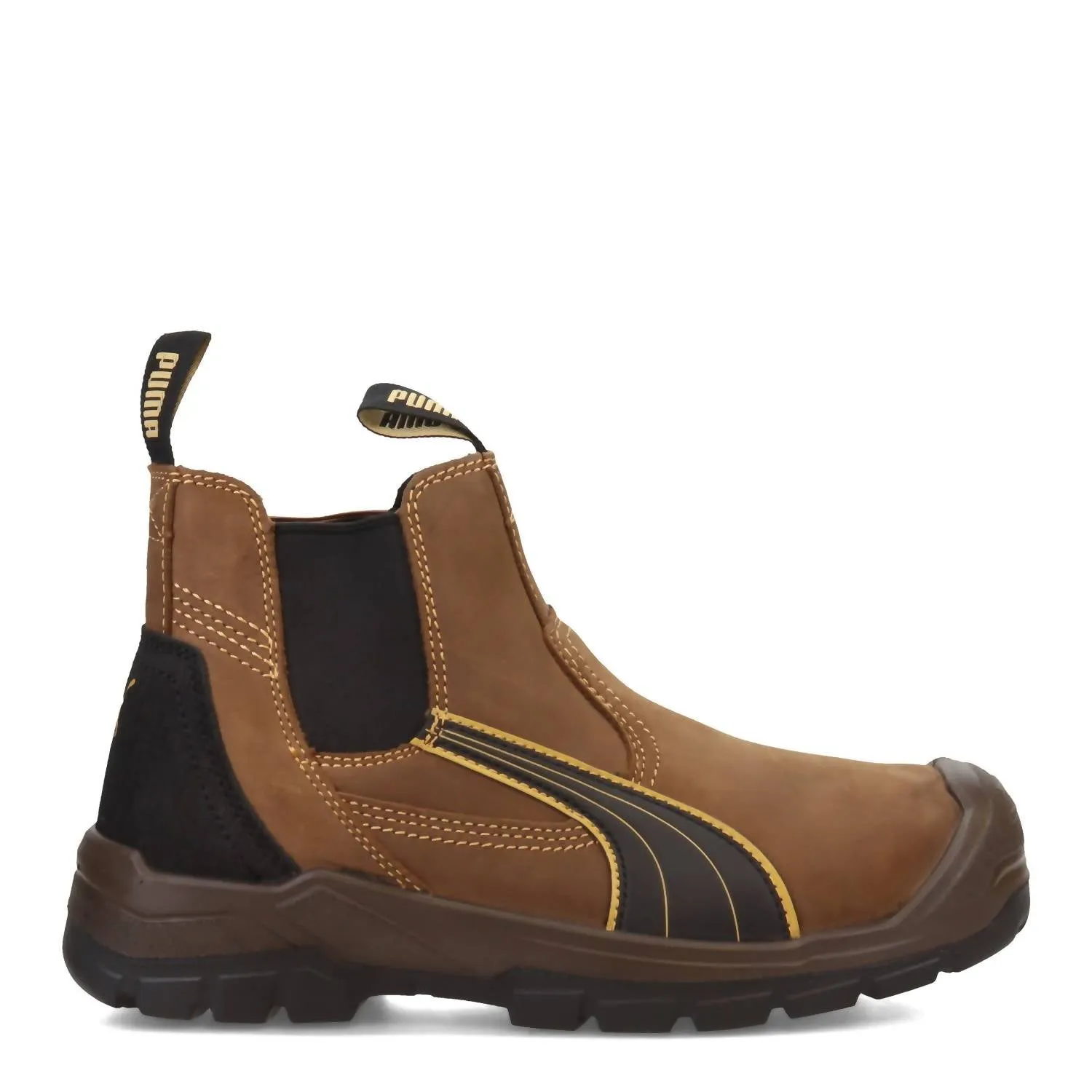 Men's Safety Tanami Soft-Toe Chelsea Boot In Brown Pop Tone Soft Leather Lining