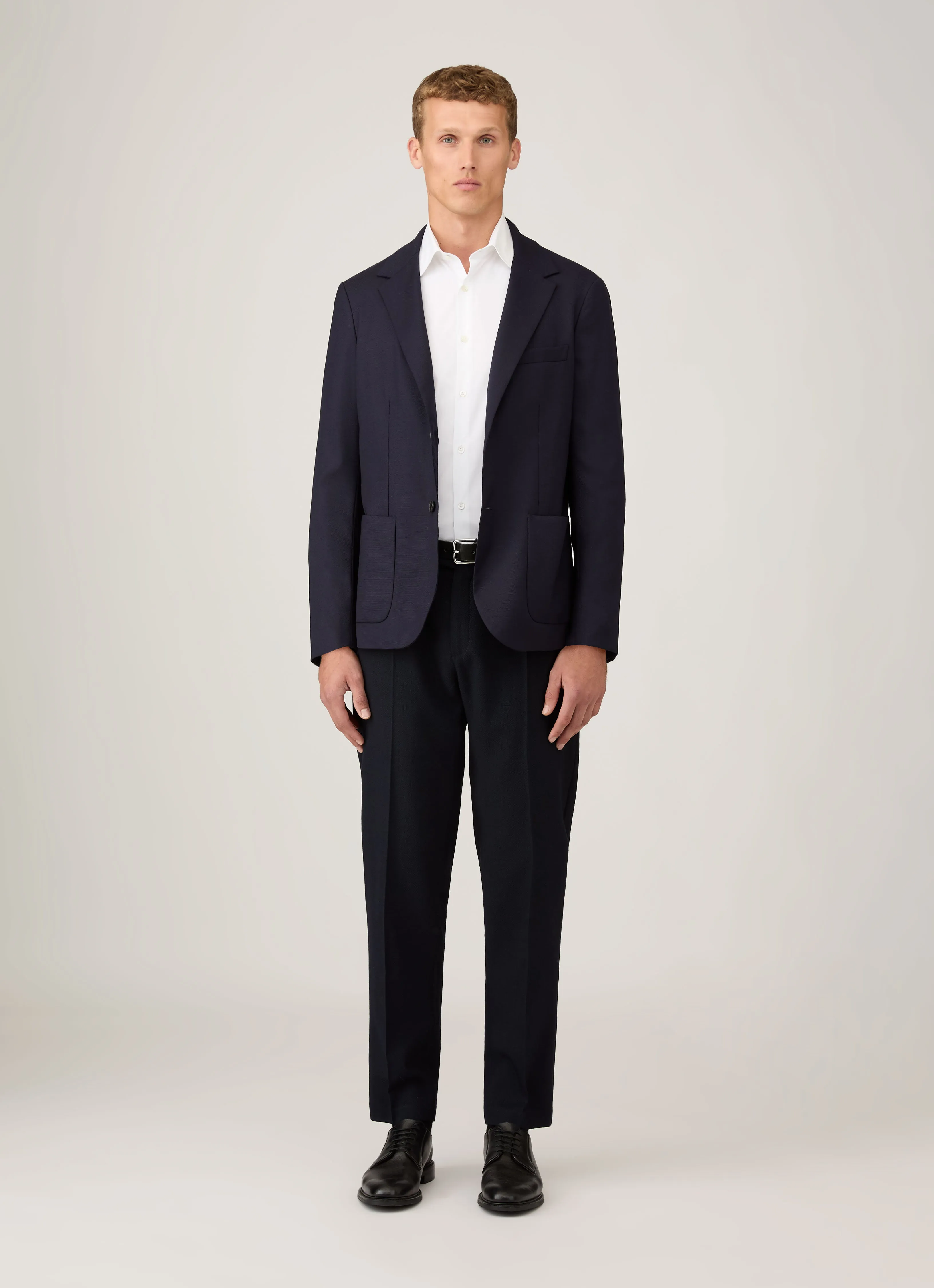 Men's Sea Island Cotton Shirt in White Vibrant Prints Ethically Sourced Materials