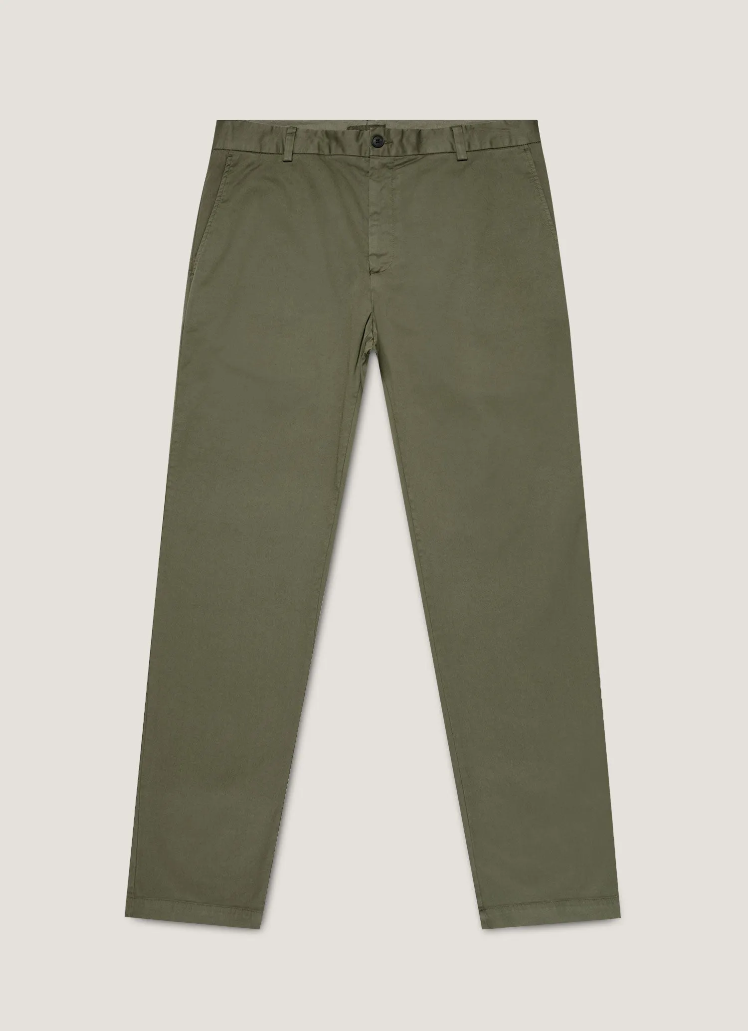 Men's Slim Fit Chino in Khaki Versatile Comfort