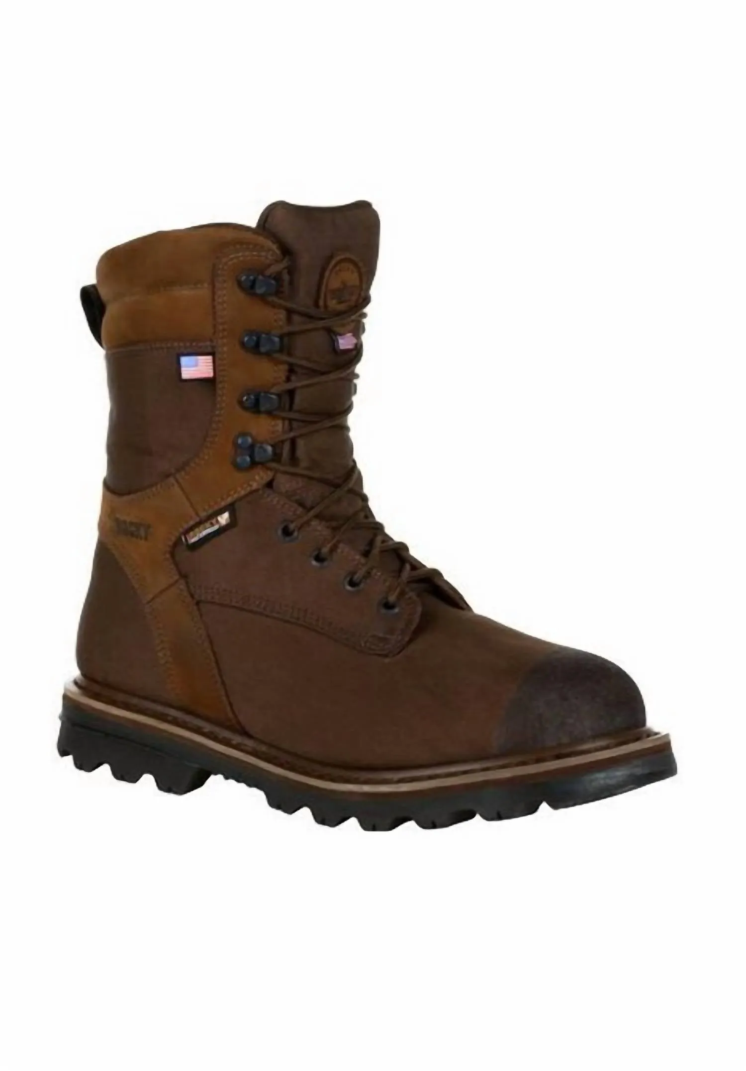 Fashion Neutral Men's Stalker Waterproof 1000G Insulated Outdoor Boot - Medium Width In Brown