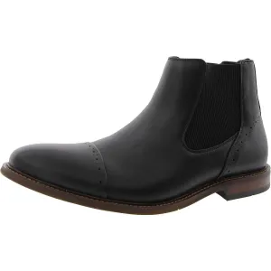 hypoallergenic Mens Stretch Leather Chukka Boots