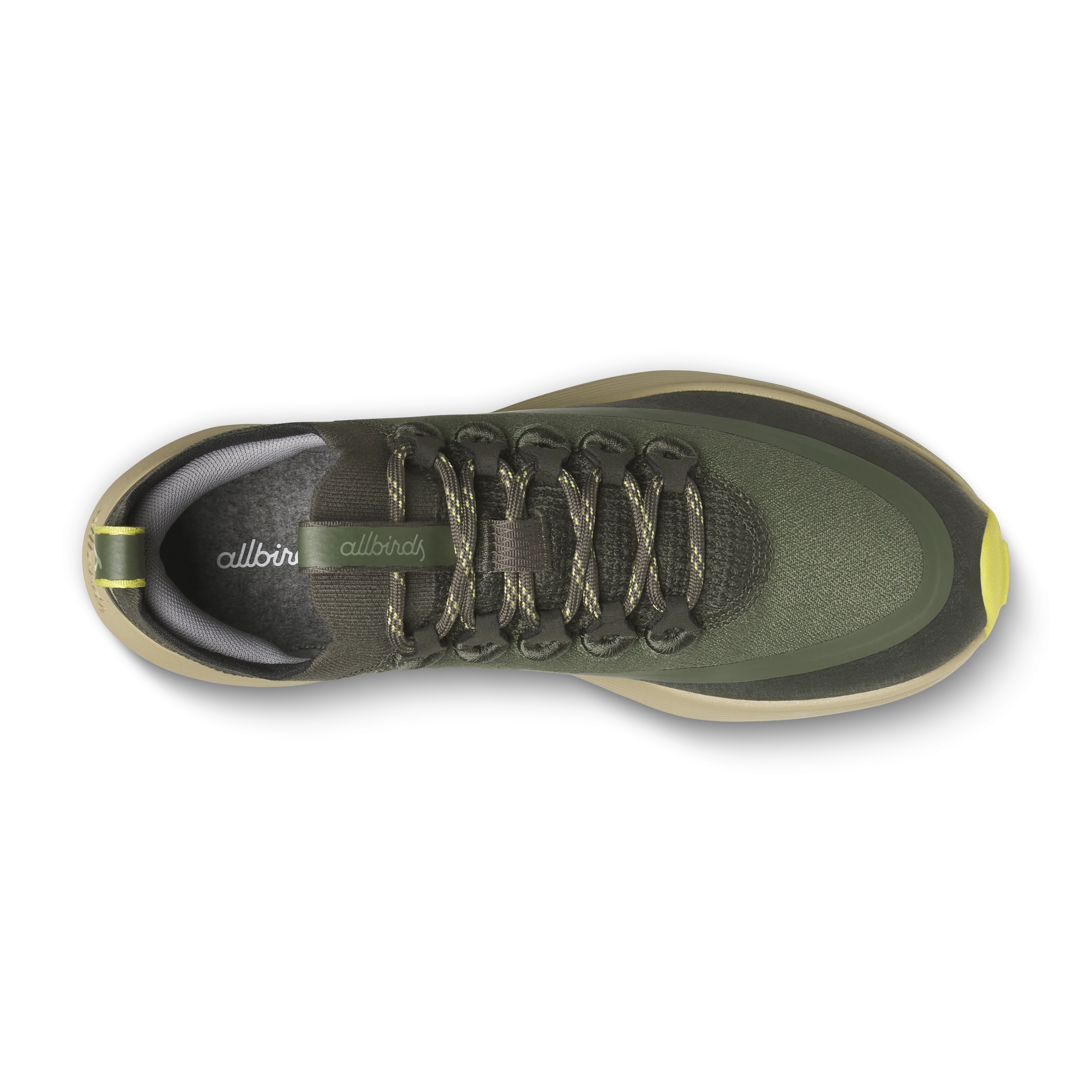 Low key style Men's Strider Explore - Rustic Green (Hazy Beige Sole)