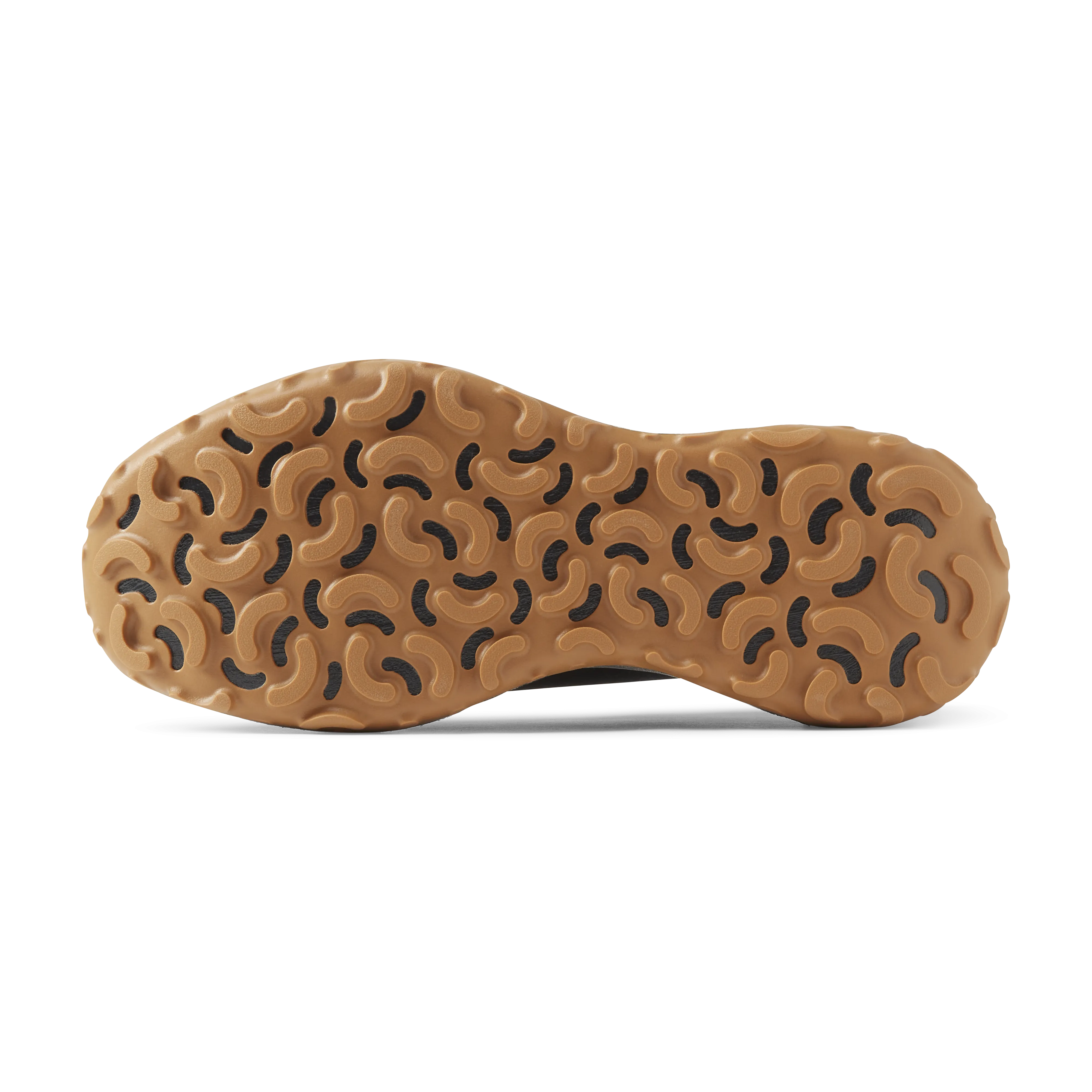 Lead Step Valley Run Men's Trail Runner - Natural Black (Rugged Khaki Sole)