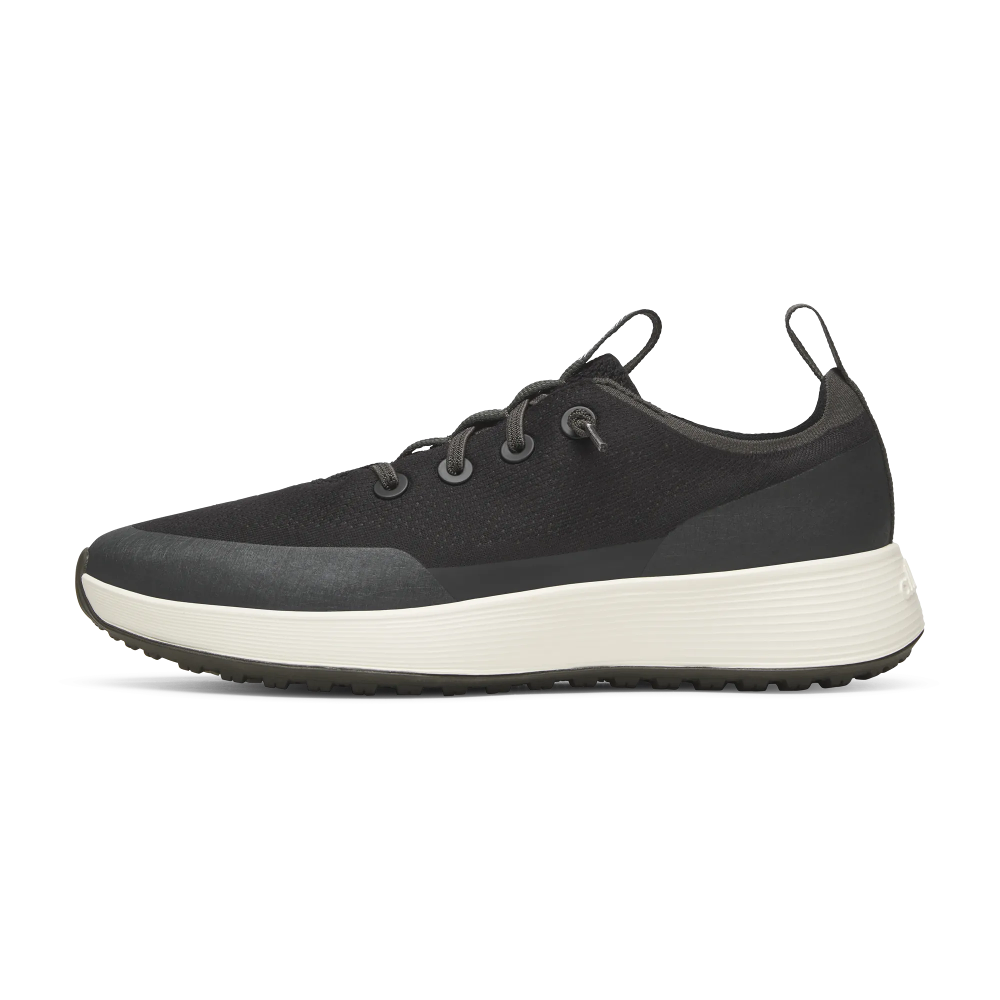 Men's Tree Runner Go - Utility - Natural Black/Dark Jungle (Natural White Sole) Foot Motion