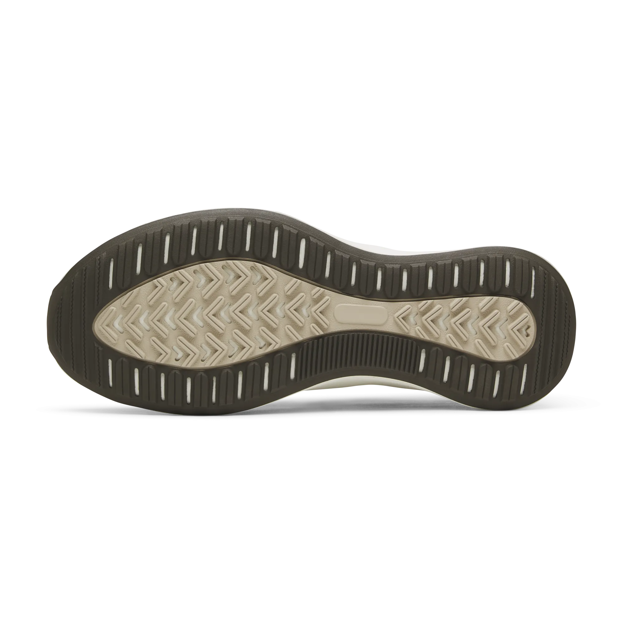 Long Walks Men's Tree Runner Go - Utility - Natural White/Rustic Brown (Natural White Sole)