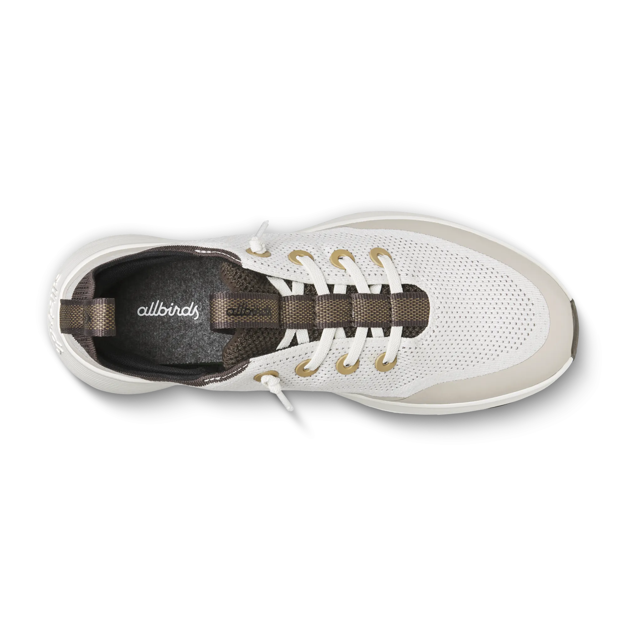 Men's Tree Runner Go - Utility - Natural White/Rustic Brown (Natural White Sole) simple details