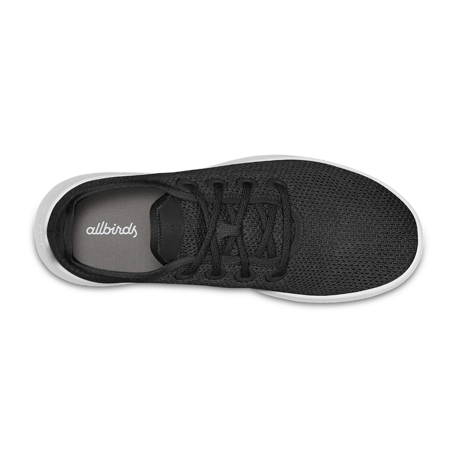 Comfort experience Men's Tree Runner - Jet Black (White Sole)