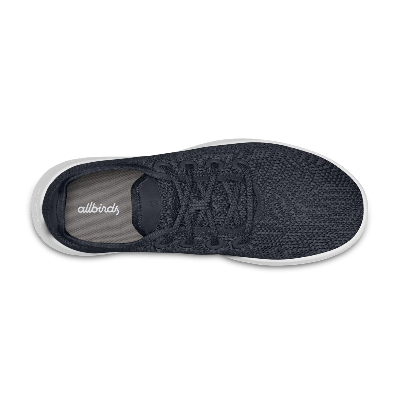 Relaxed Look Light support Men's Tree Runner - Navy Night (White Sole)