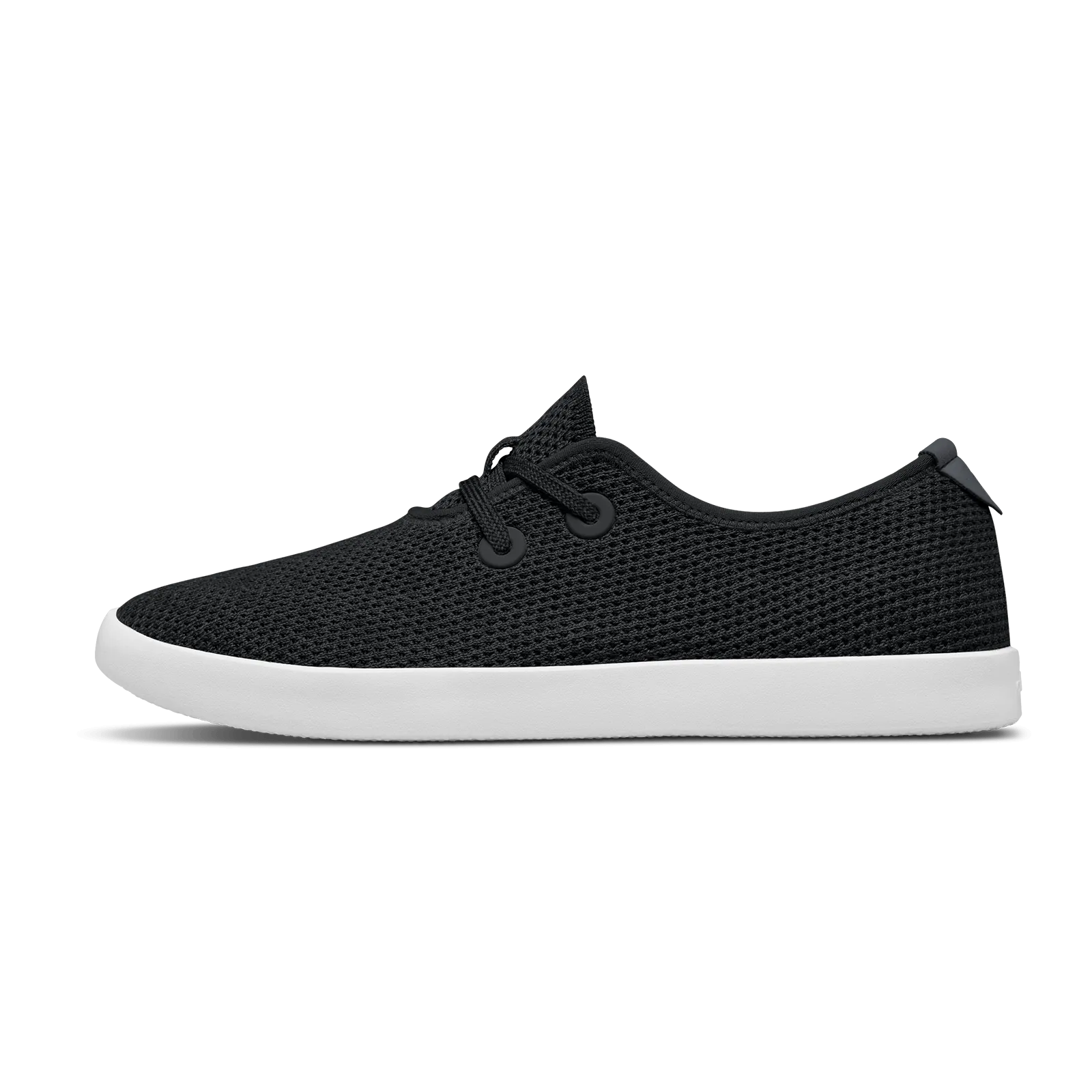 Men's Tree Skipper - Jet Black (White Sole) Non Marking Outsole