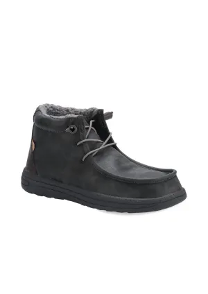 Men's Trent Boot In Charcoal Slip Resistant Sole