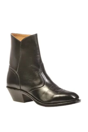 Men's Western French Toe Boot In Black Work Hours