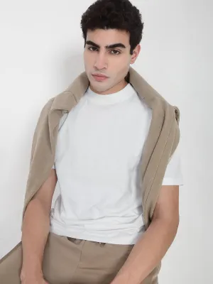 Men's White Regular Fit T-Shirt ThermalInsulated