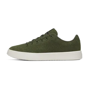 Men's Wool Cruiser - Forest Green (Natural White Sole) Grab Easy Seamless Finish