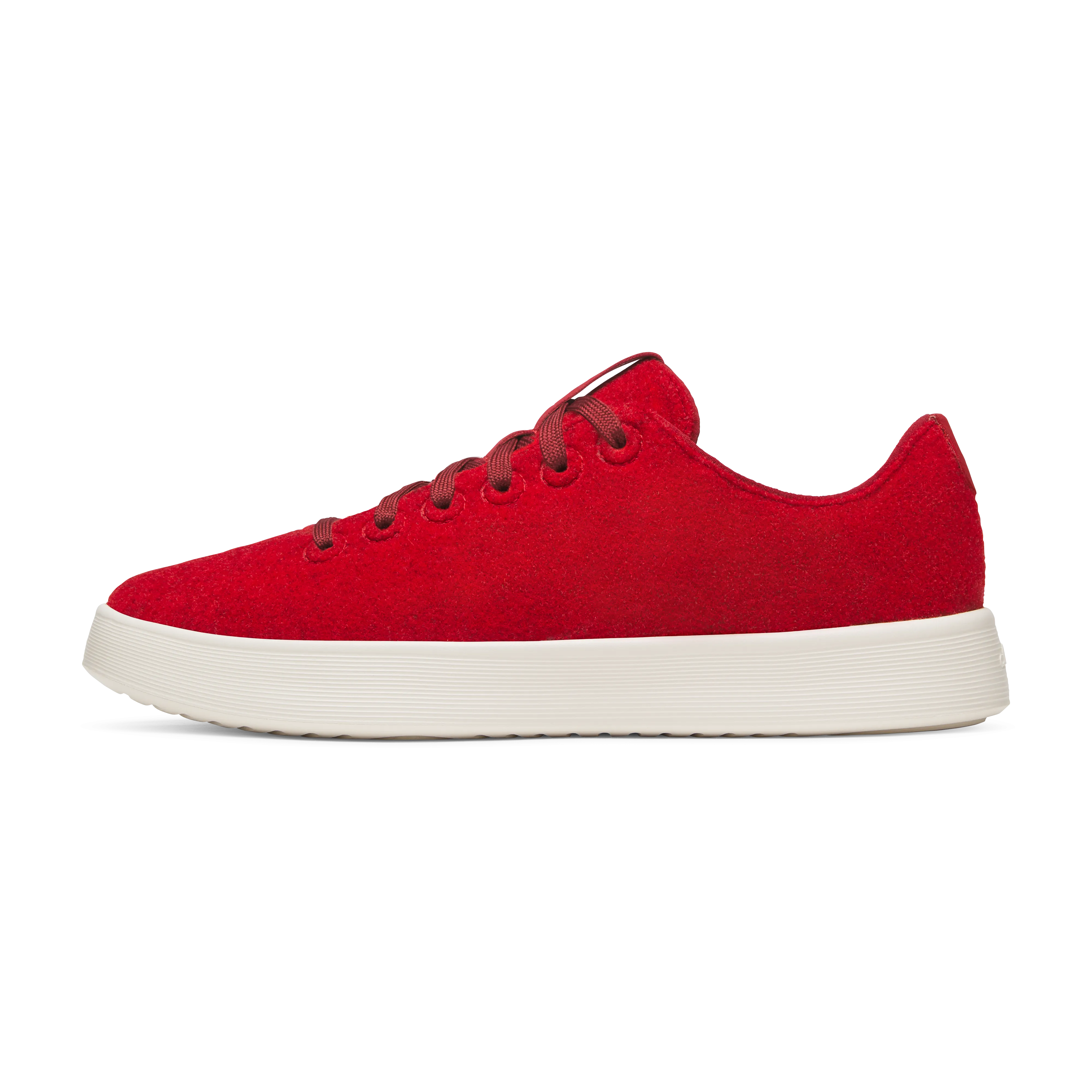 Men's Wool Cruiser - Poppy Red (Natural White Sole) All Season