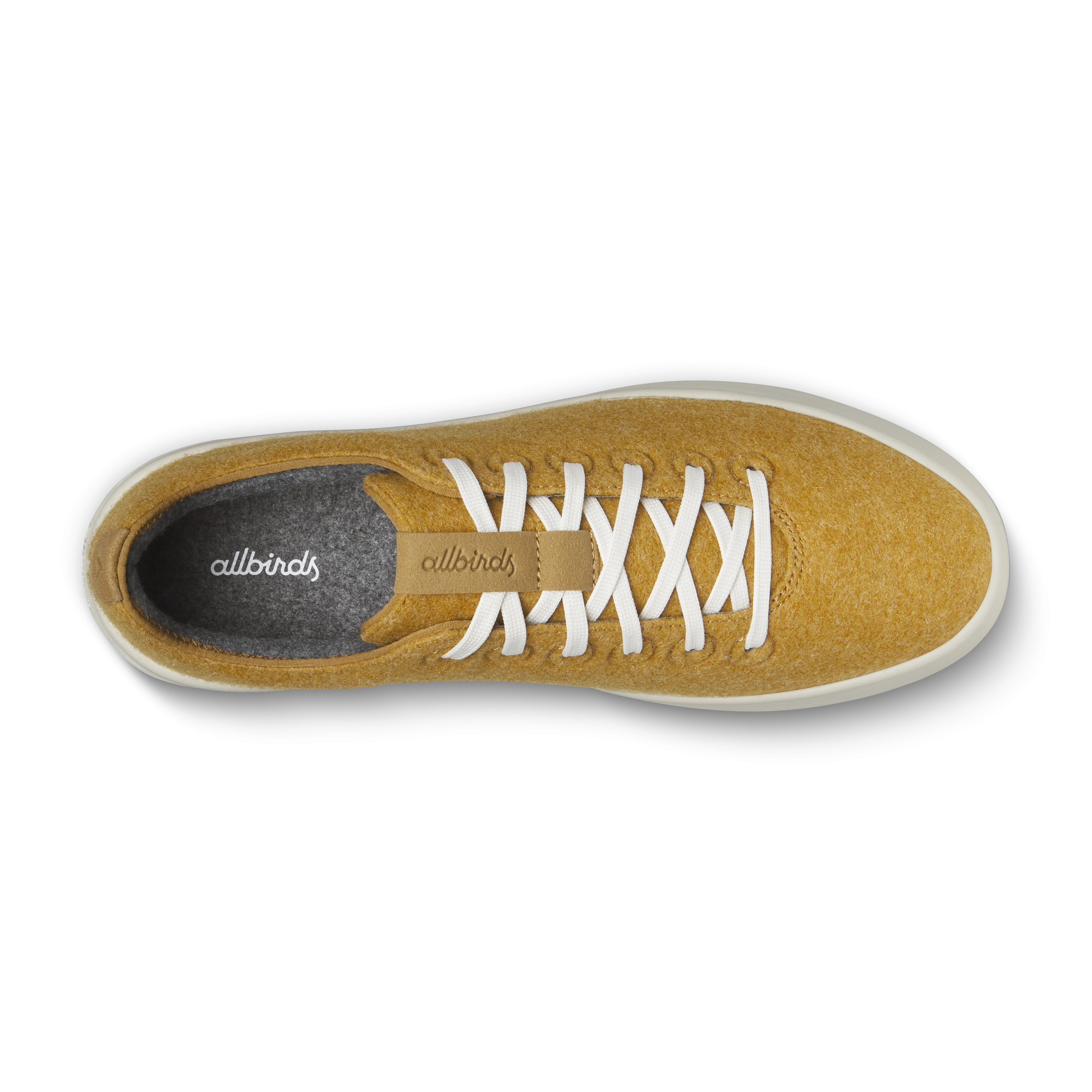 RecycledMaterial Partner Run Men's Wool Cruiser - Sulphur (Natural White Sole)