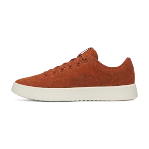 Men's Wool Cruiser - Terracotta (Natural White Sole) Rubber Sole Heat Step