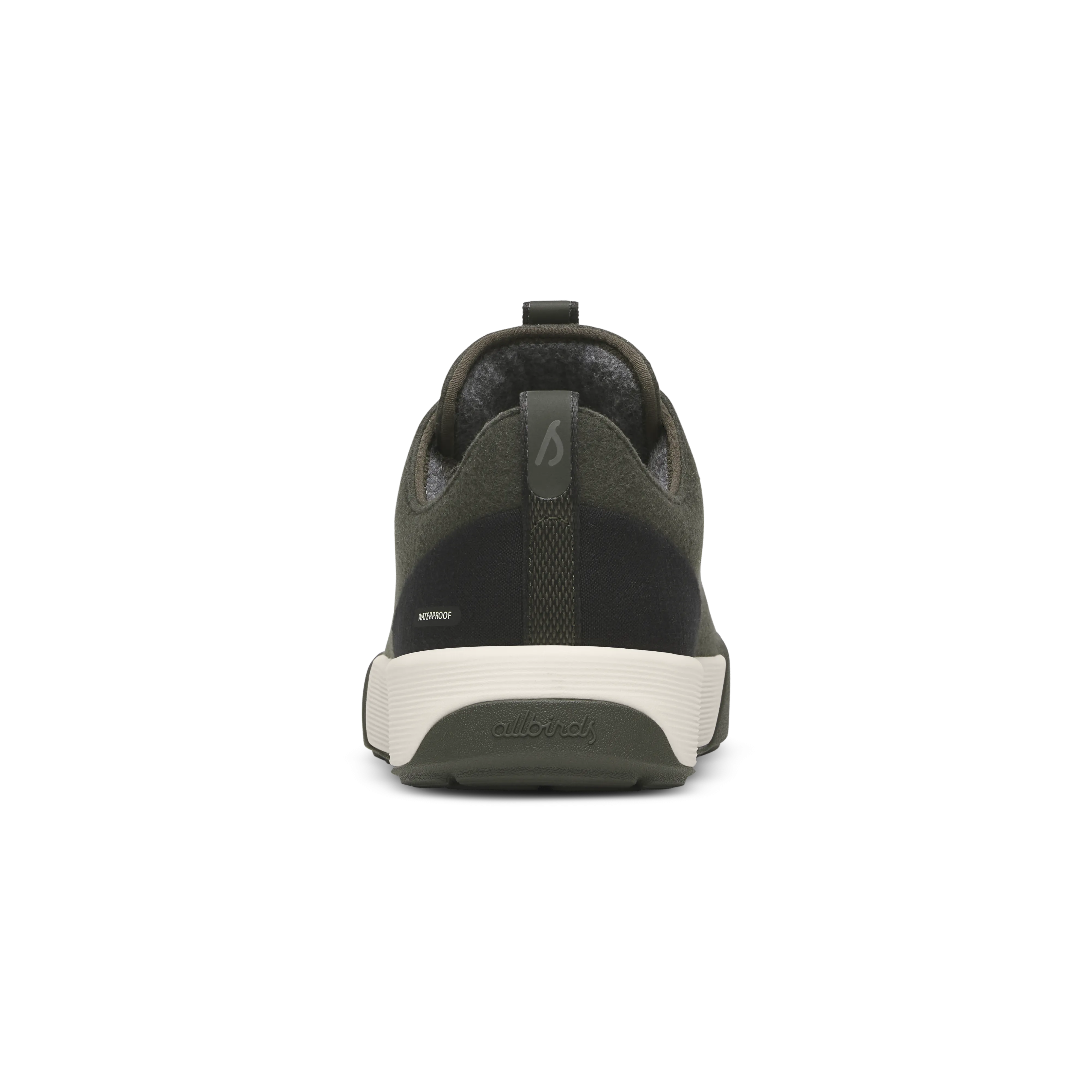 Men's Wool Cruiser Waterproof - Dark Jungle (Stony Cream Sole) Collapsible Heel Slip Proof