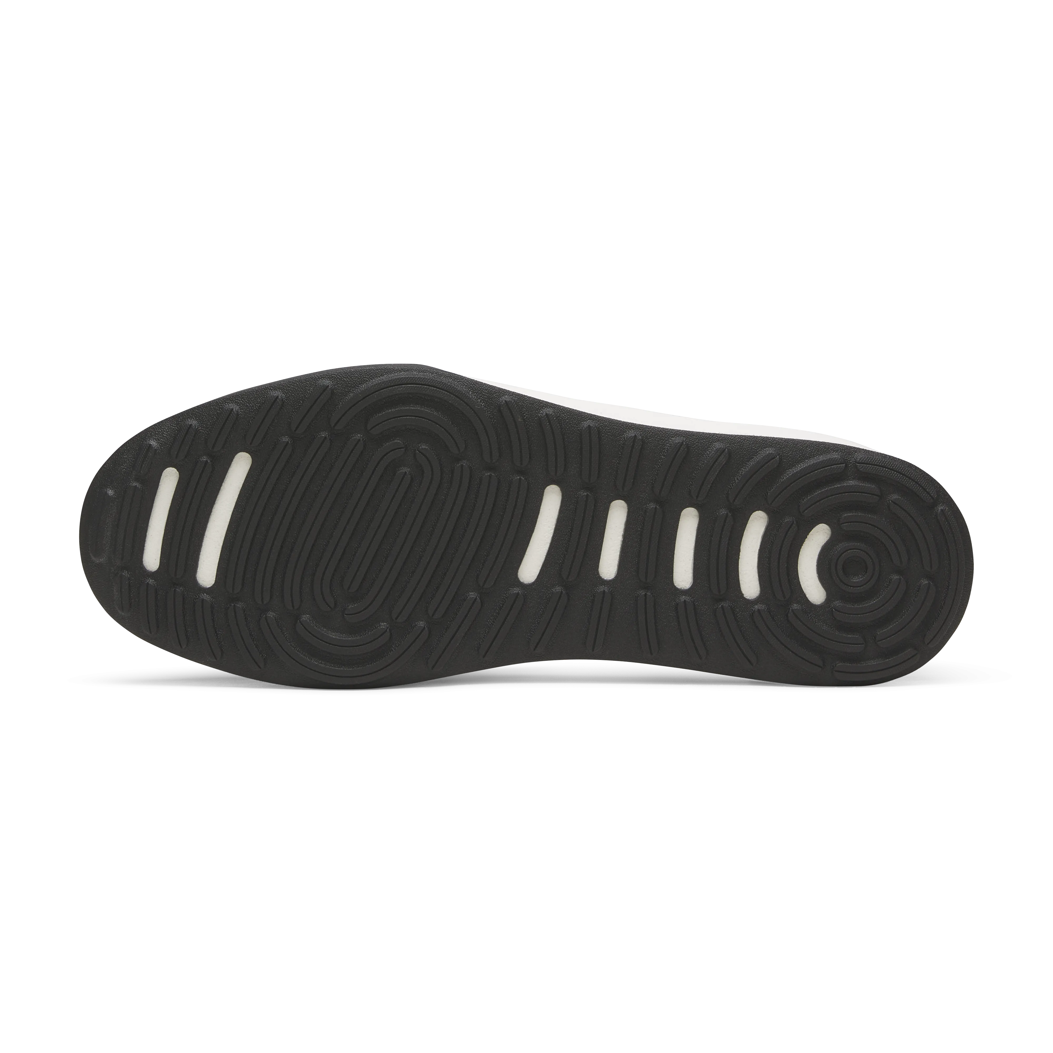 Ventilated Airflow Men's Wool Cruiser Waterproof - Natural Black (Natural White Sole)