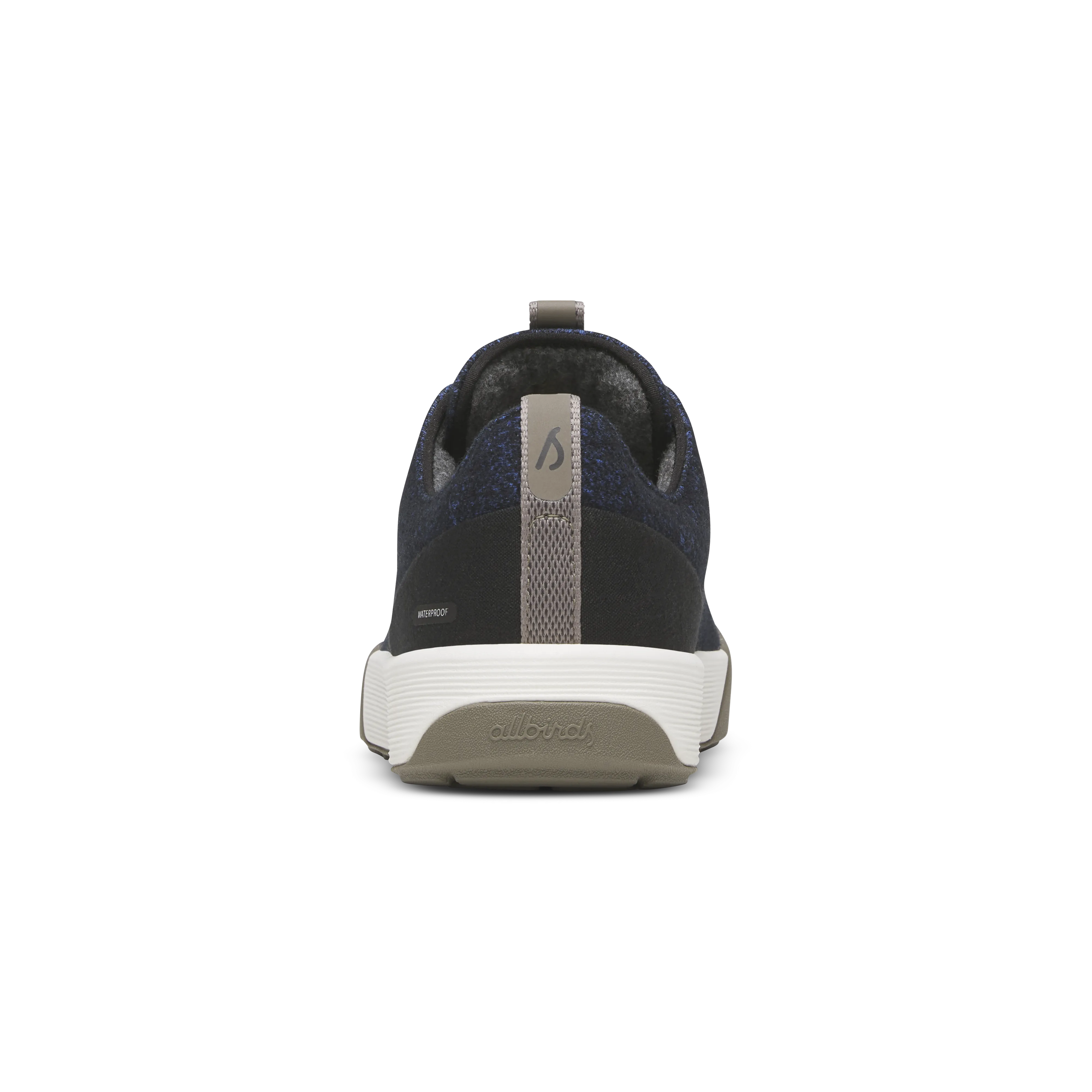 Men's Wool Cruiser Waterproof - Royal Blue/Natural Black (Barely Grey Sole) Wide Step