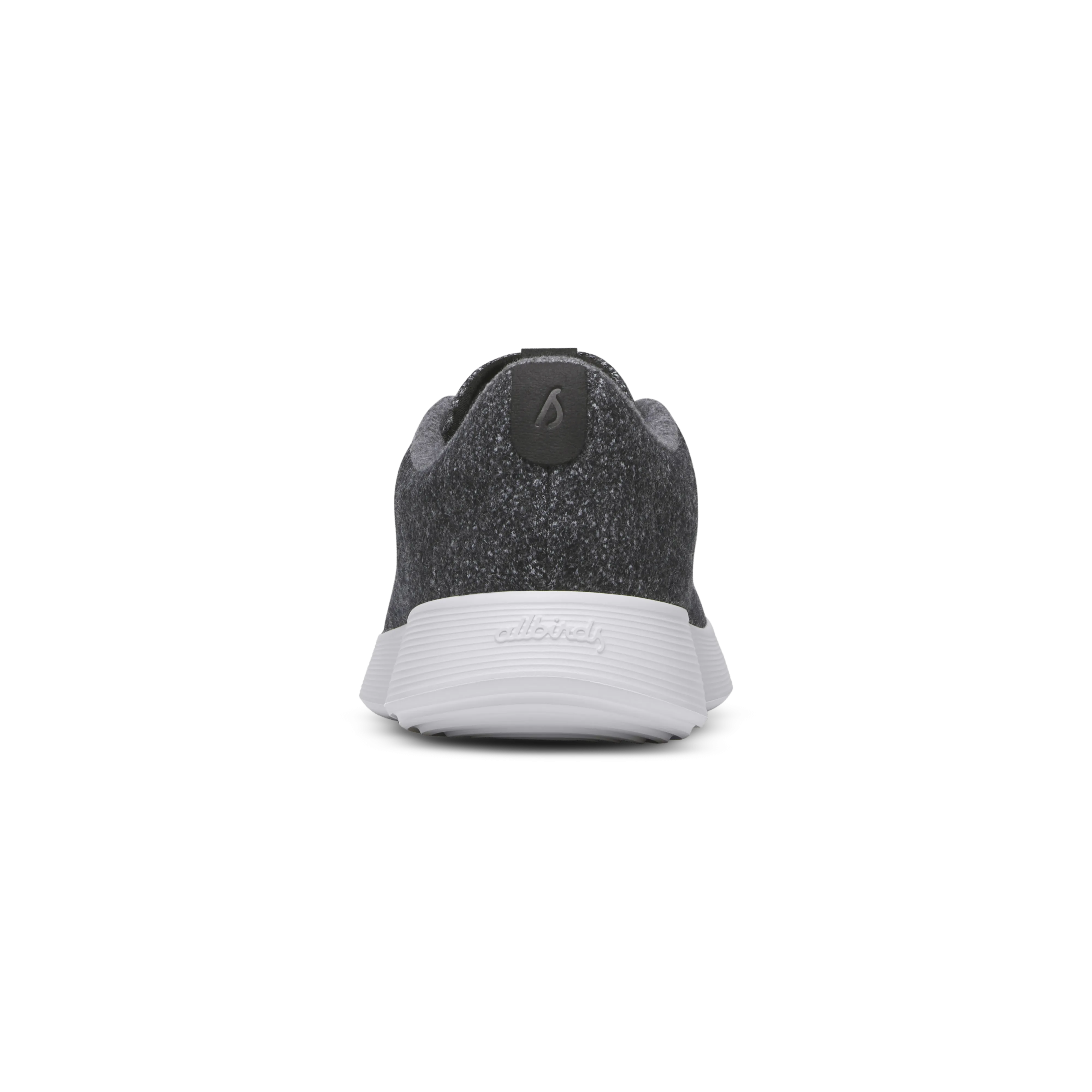 Long Travel Men's Wool Runner NZ - Dark Grey (Light Grey Sole)