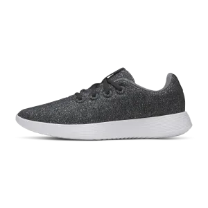 Men's Wool Runner NZ - Dark Grey (Light Grey Sole) Timeless Form