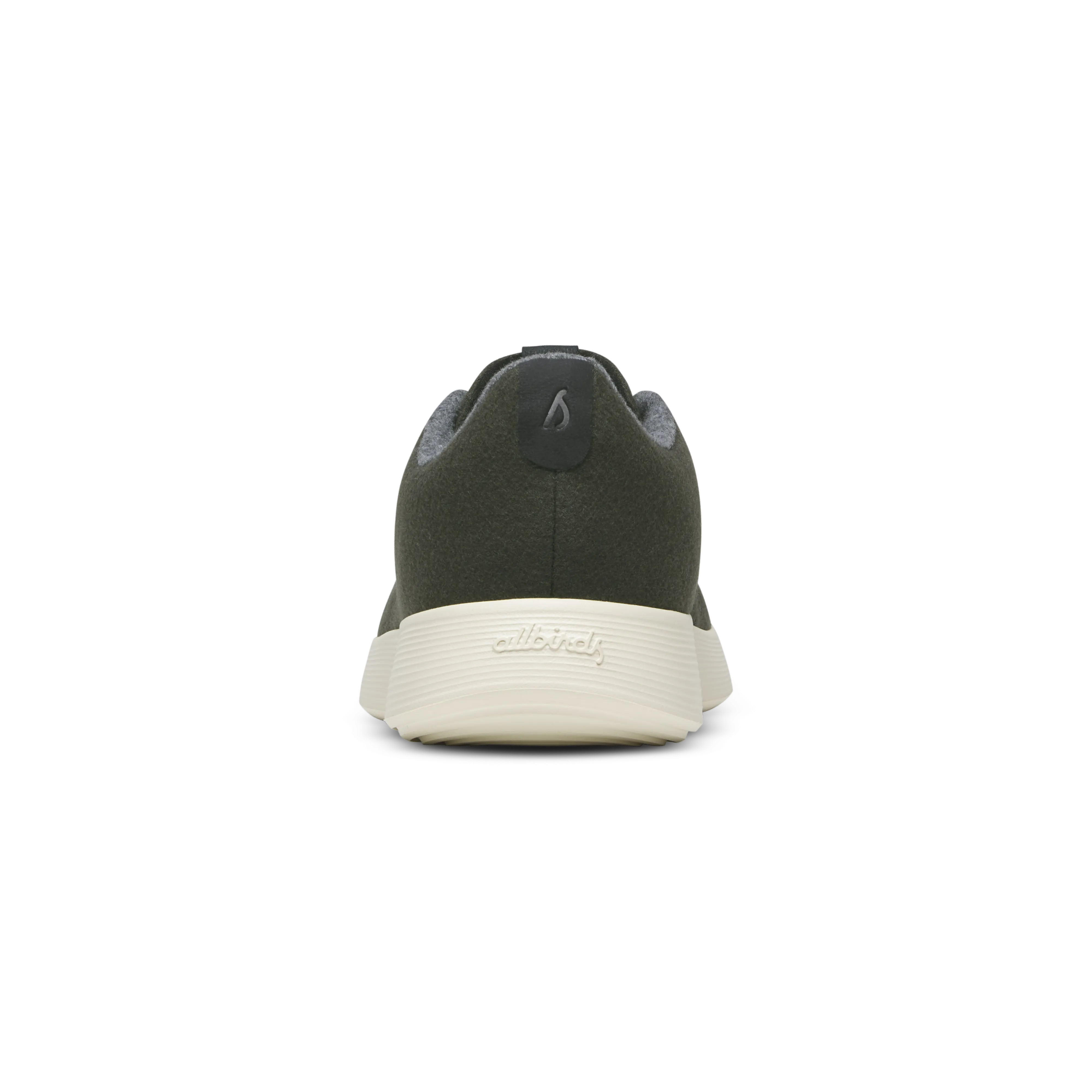 Comfort Upper Material Flexible Footwork Men's Wool Runner NZ - Dark Jungle (Stony Cream Sole)