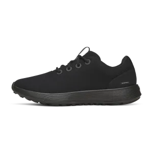 Travel Snap Men's Wool Runner NZ Waterproof - Natural Black (Natural Black Sole)