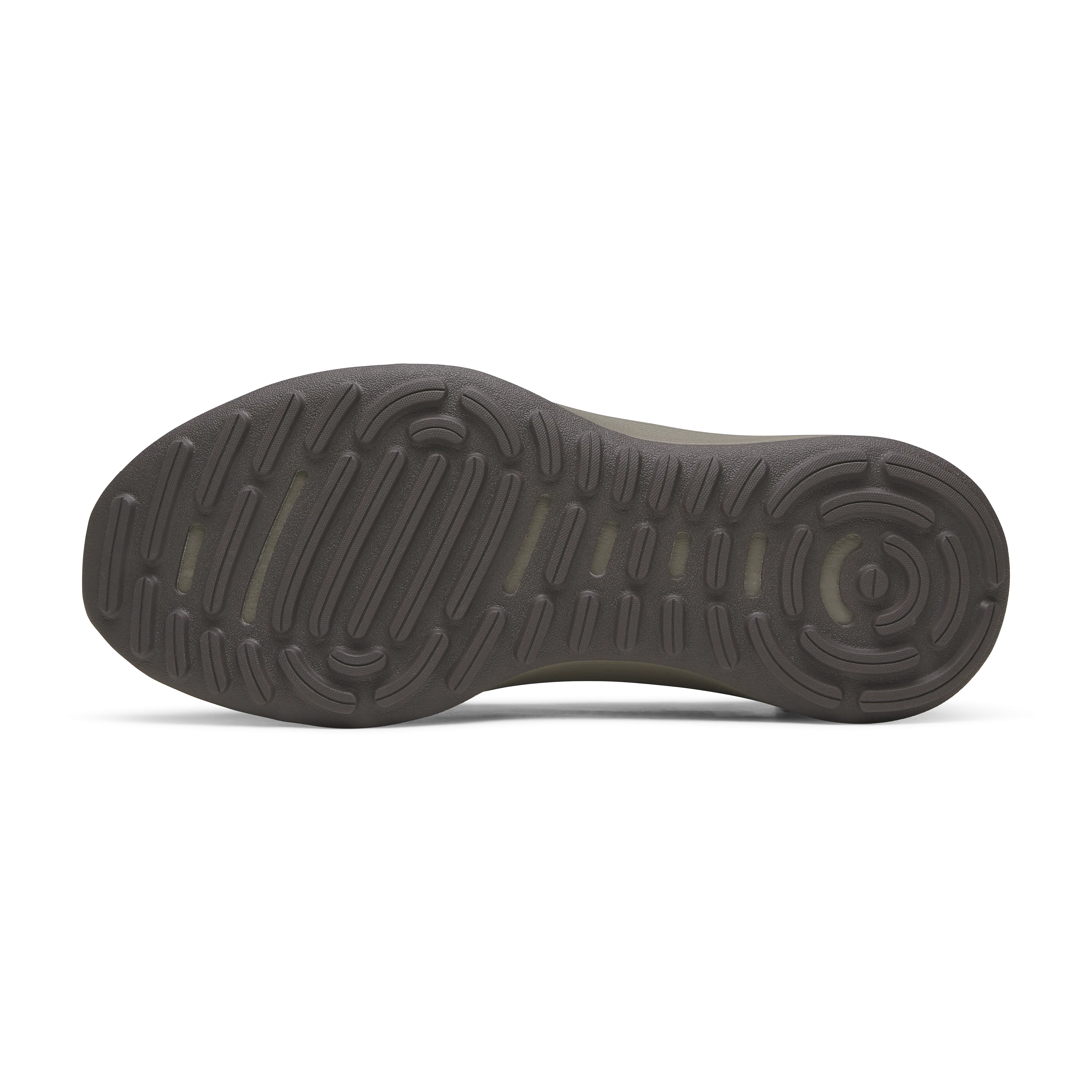 morning jog Men's Wool Runner NZ Waterproof - Weathered Brown (Weathered Brown Sole)