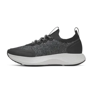 Easy   To   Clean Men's Wool Strider - Dark Grey (Light Grey Sole)