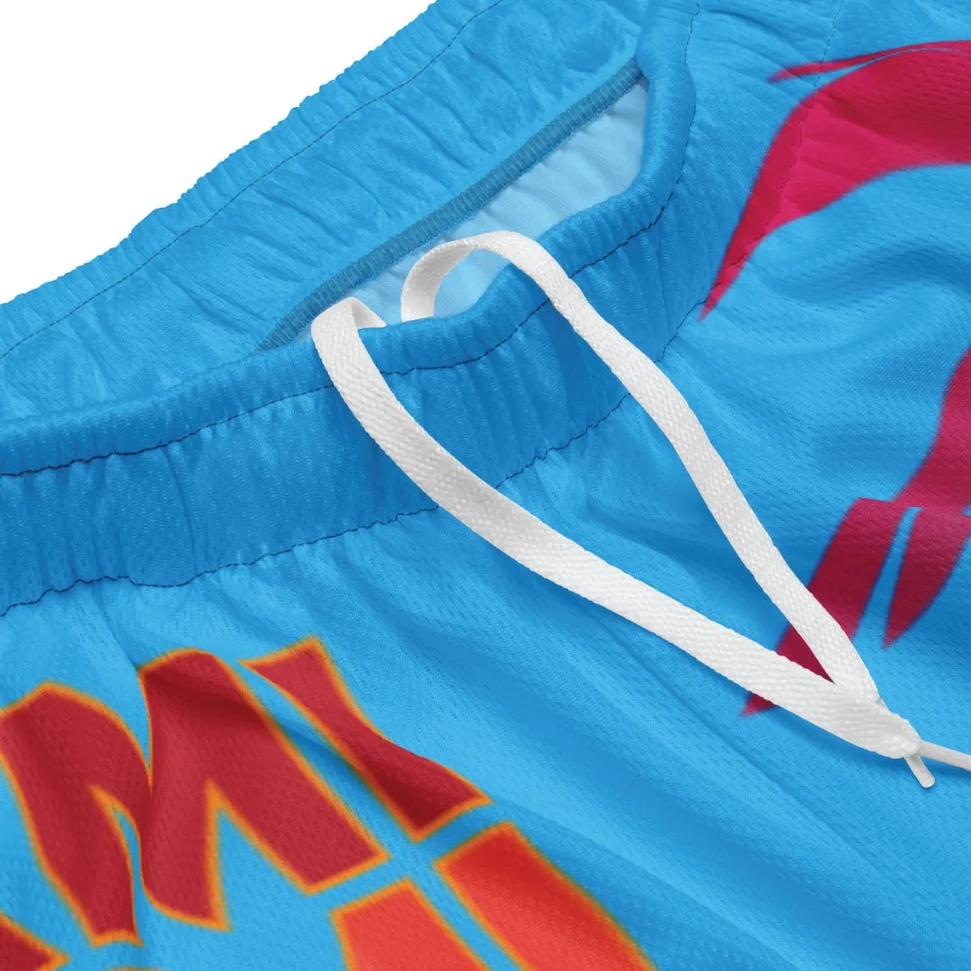 No Ride Up Technology MIAMI FLAMES HEAT MESH SHORTS