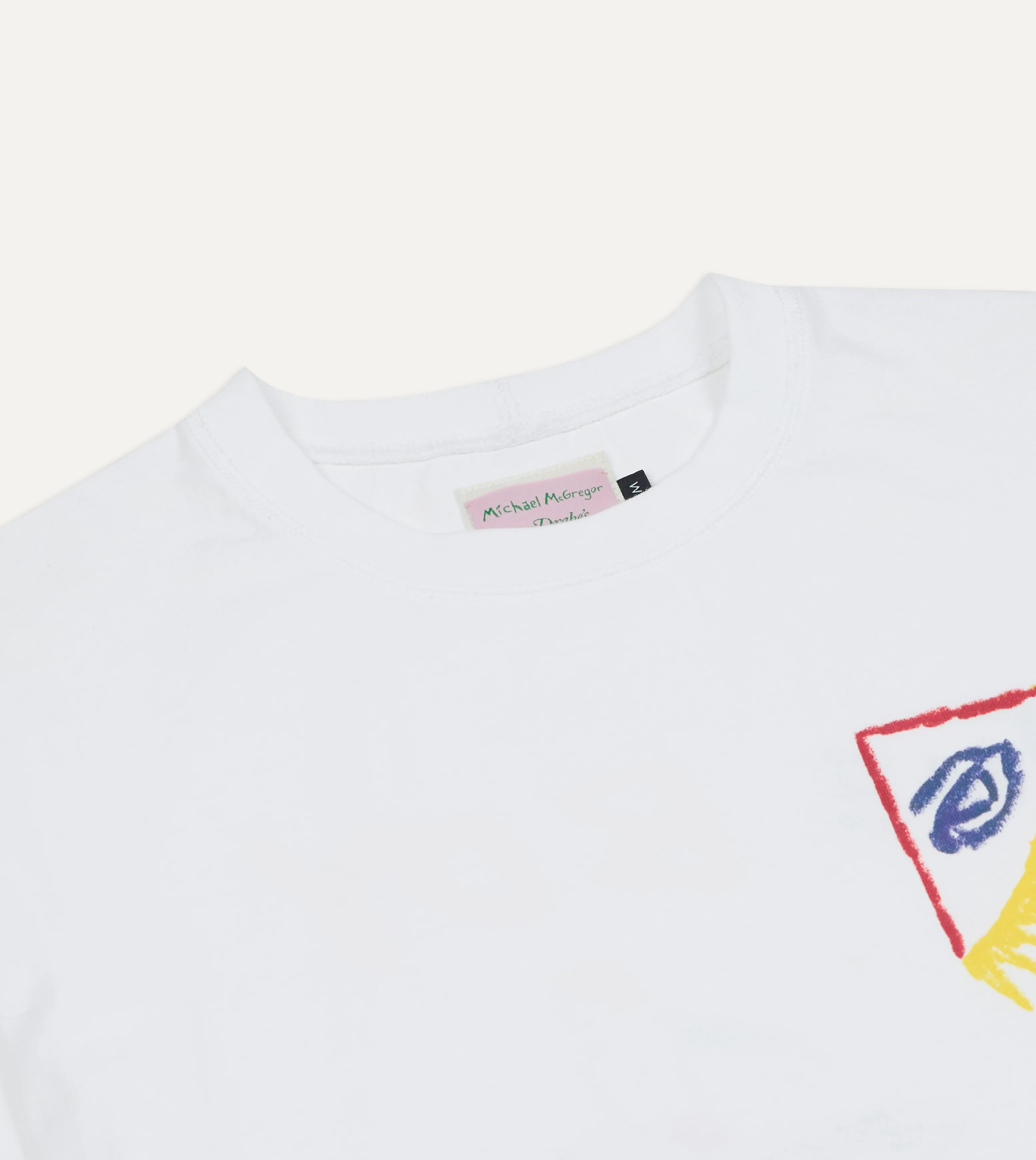 Sleek Comfort Fit MoistureControlFibers Michael McGregor for Drake's Dolphin T-Shirt