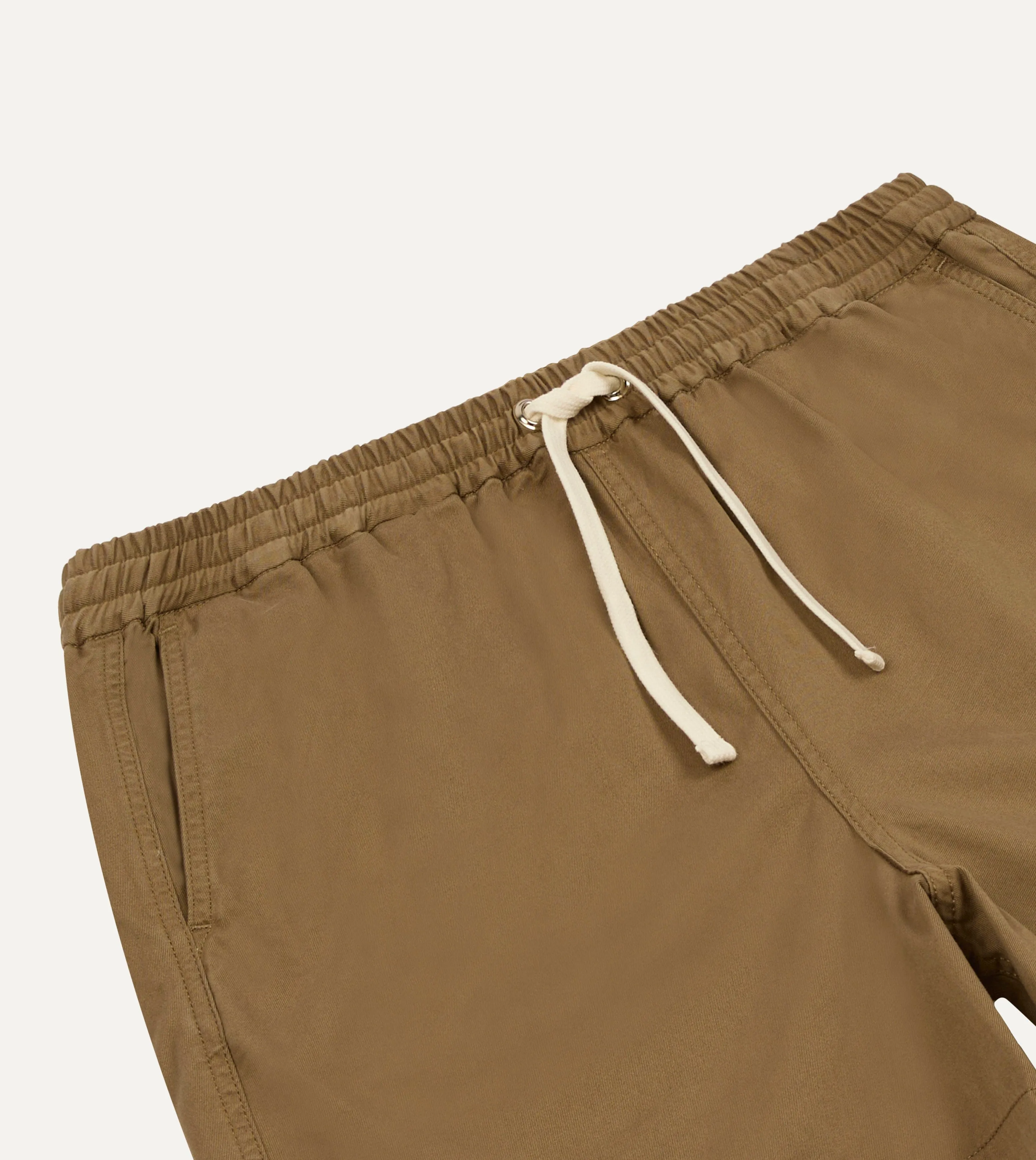 kids' style Michael McGregor for Drake's Fawn Drawstring Shorts